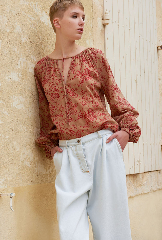 Pantalon Colline  Bleu clair | Mes Demoiselles Paris - Image 3