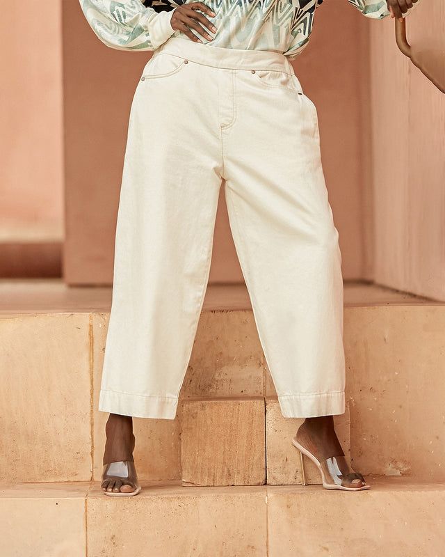 Pantalon Combo  Ecru | Mes Demoiselles Paris - Image 2