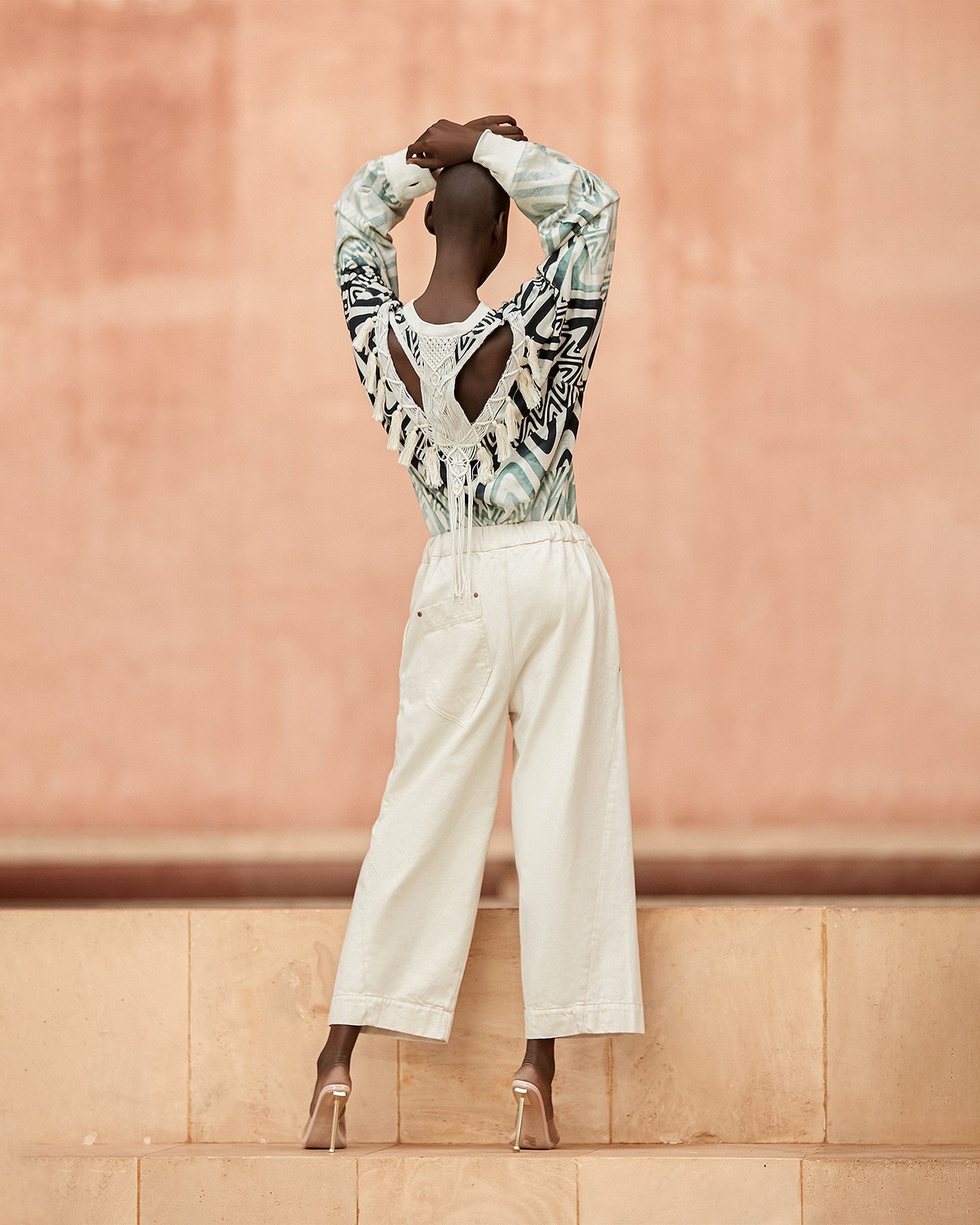 Pantalon Combo  Ecru | Mes Demoiselles Paris