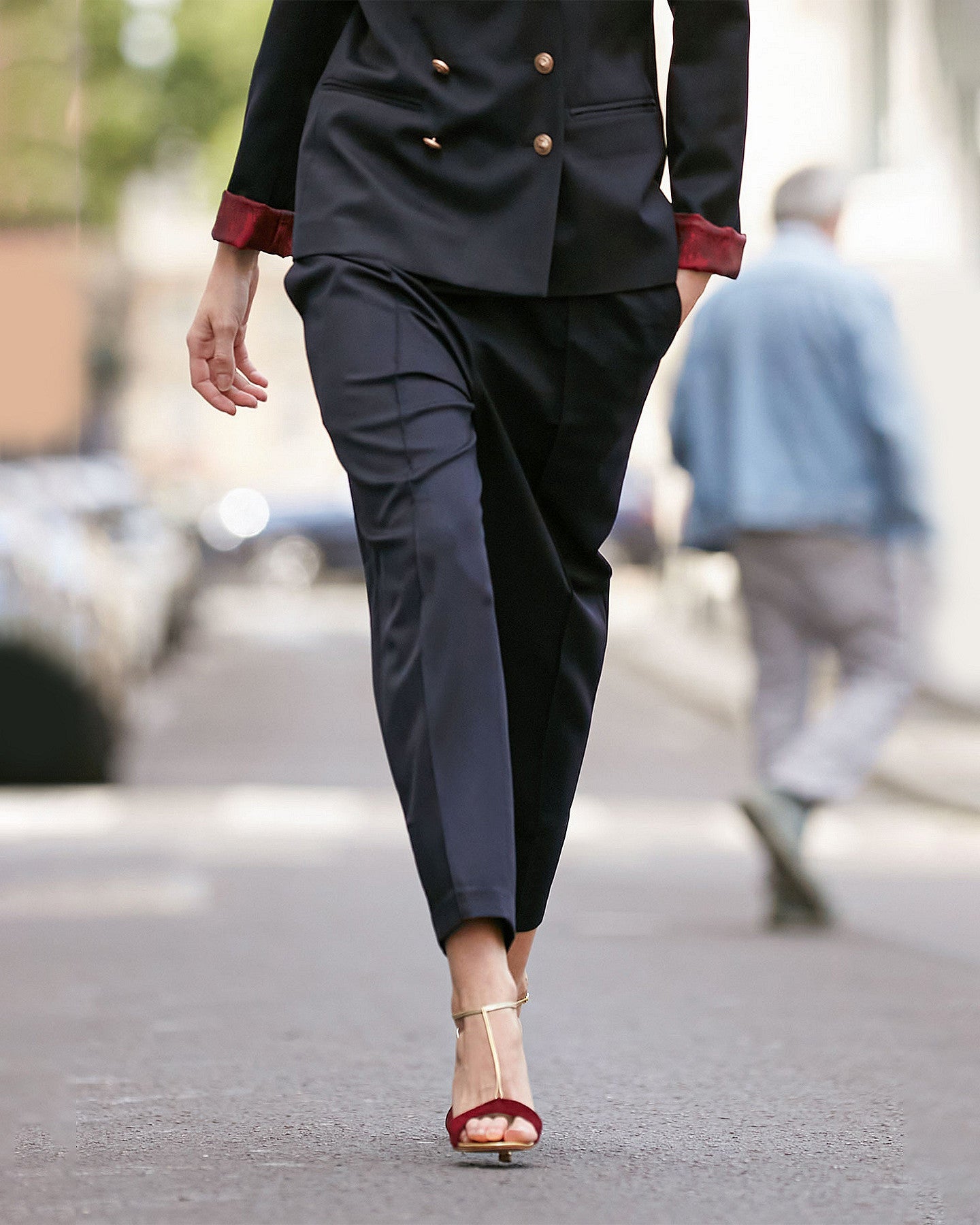 Pantalon Constanzia  Bleu marine | Mes Demoiselles Paris