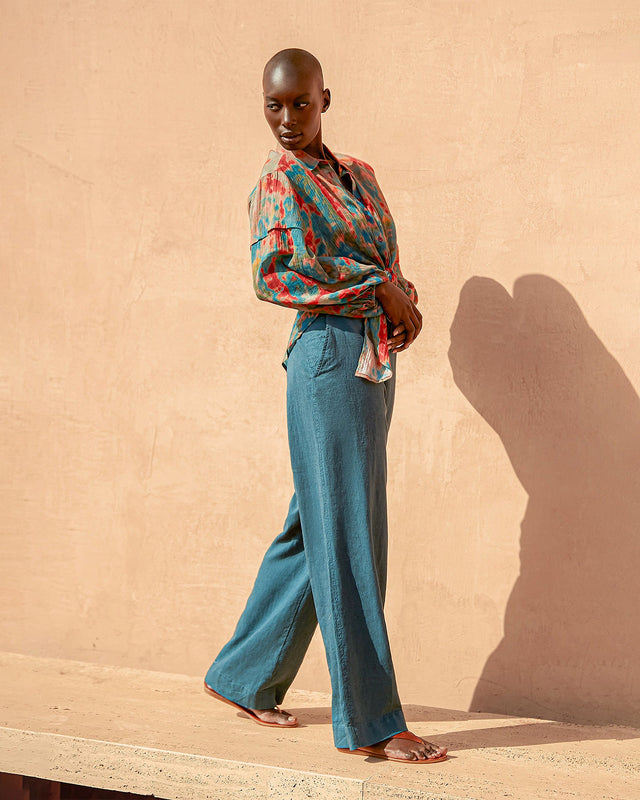 Pantalon Dola  Saphir | Mes Demoiselles Paris - Image 3