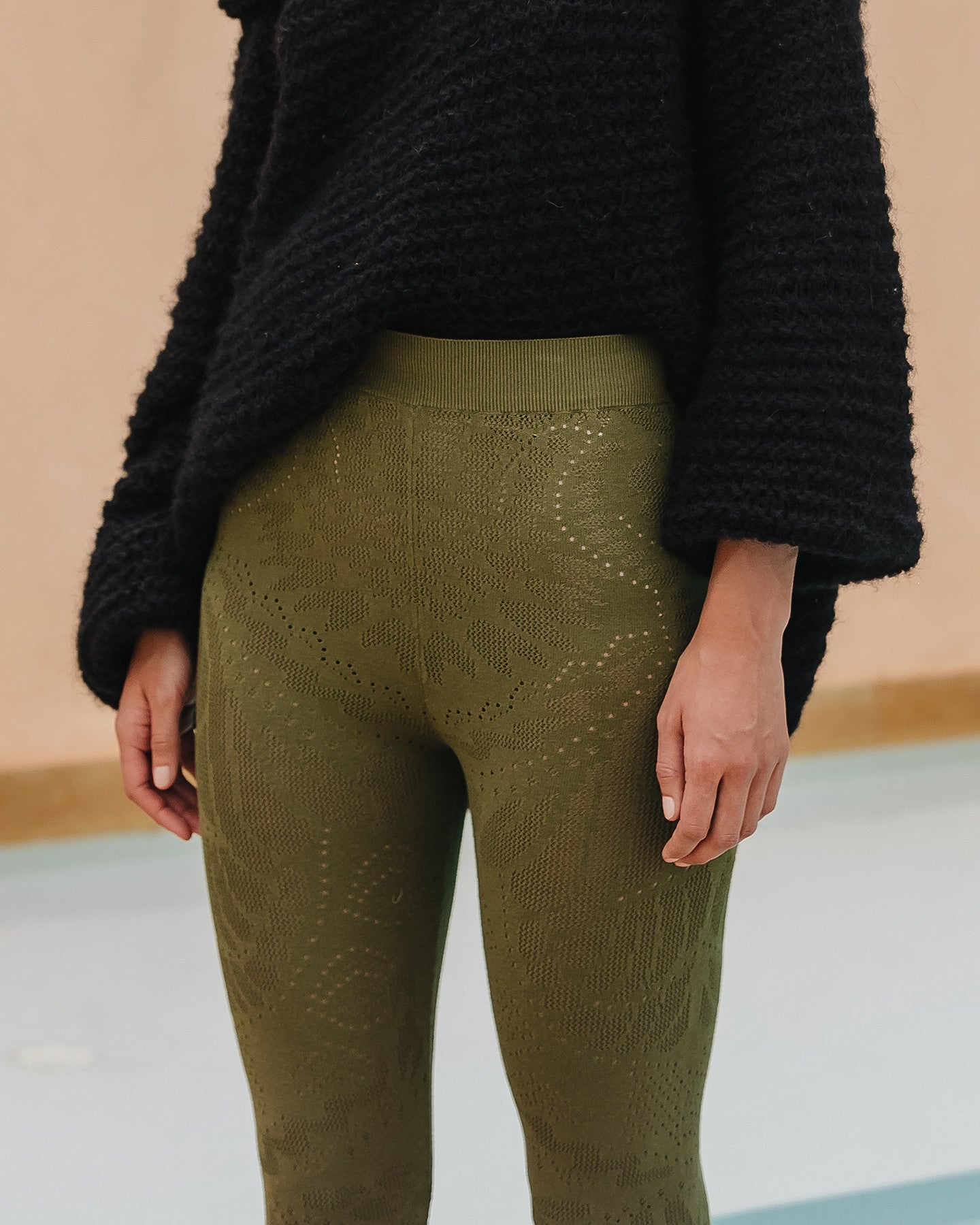Pantalon Fuku  Kaki | Mes Demoiselles Paris