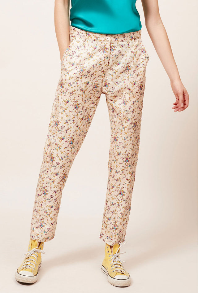 Pantalon Gaius  Imprimé fleuri | Mes Demoiselles Paris - Image 1