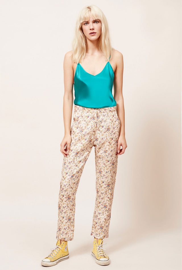 Pantalon Gaius  Imprimé fleuri | Mes Demoiselles Paris - Image 2