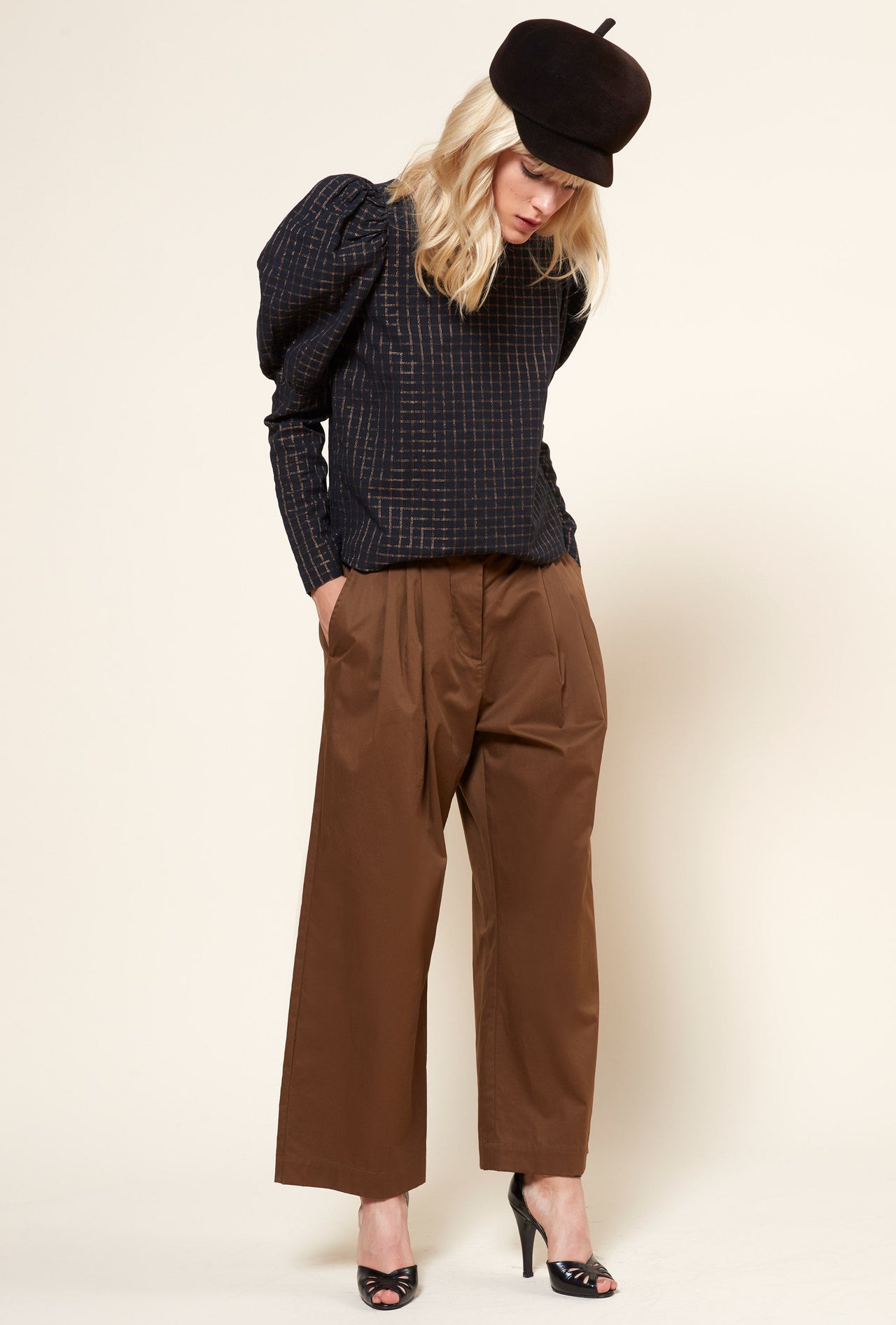 Pantalon Garisson  Khaki | Mes Demoiselles Paris - Image 1