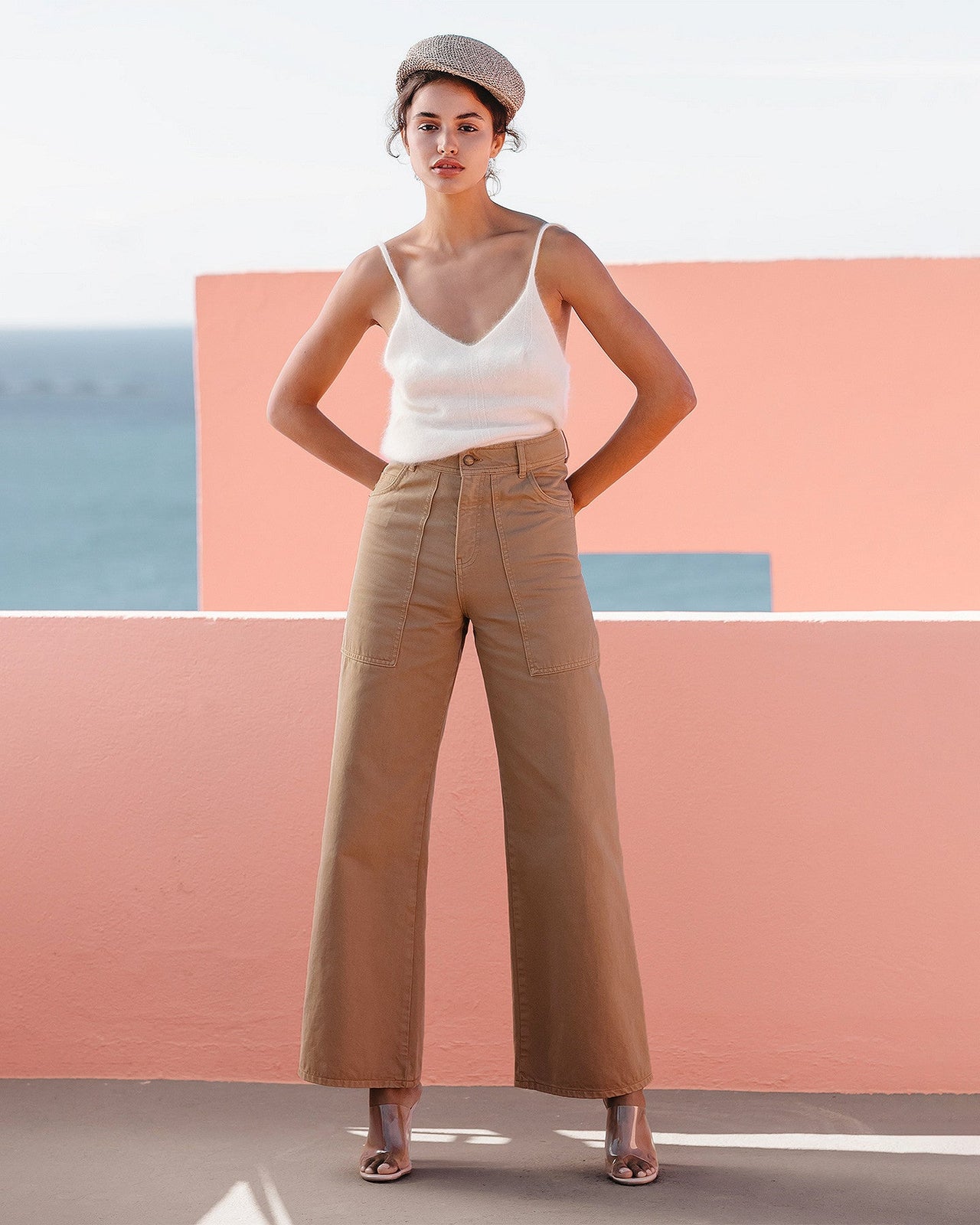 Pantalon Grace  Ocre | Mes Demoiselles Paris - Image 1