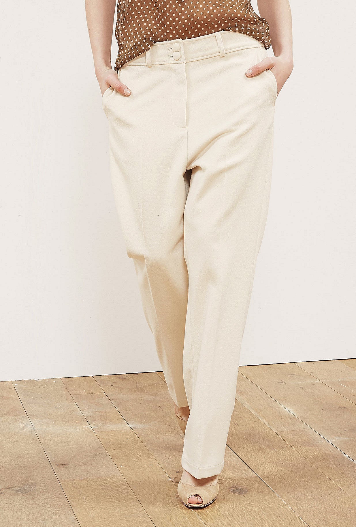 Pantalon Hadrien  Ivoire | Mes Demoiselles Paris