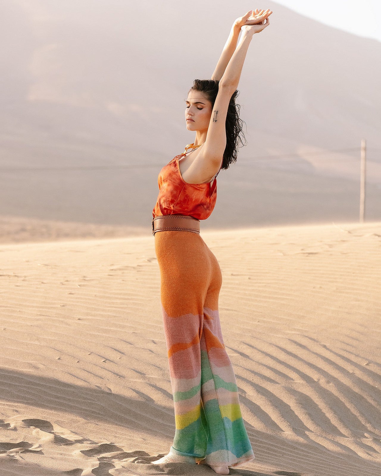 Pantalon Hina  Orange | Mes Demoiselles Paris - Image 5