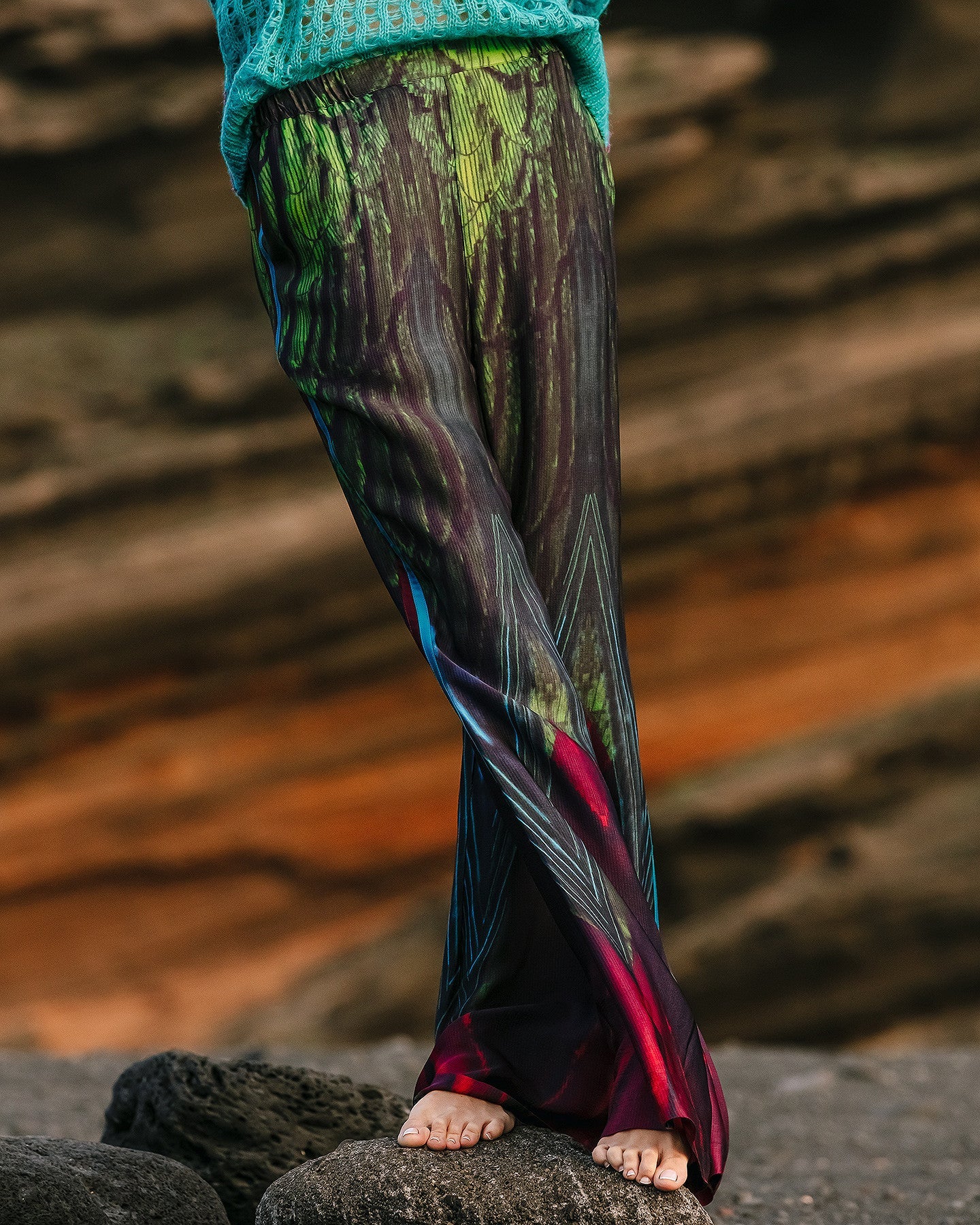 Pantalon Idi  Multicolore | Mes Demoiselles Paris