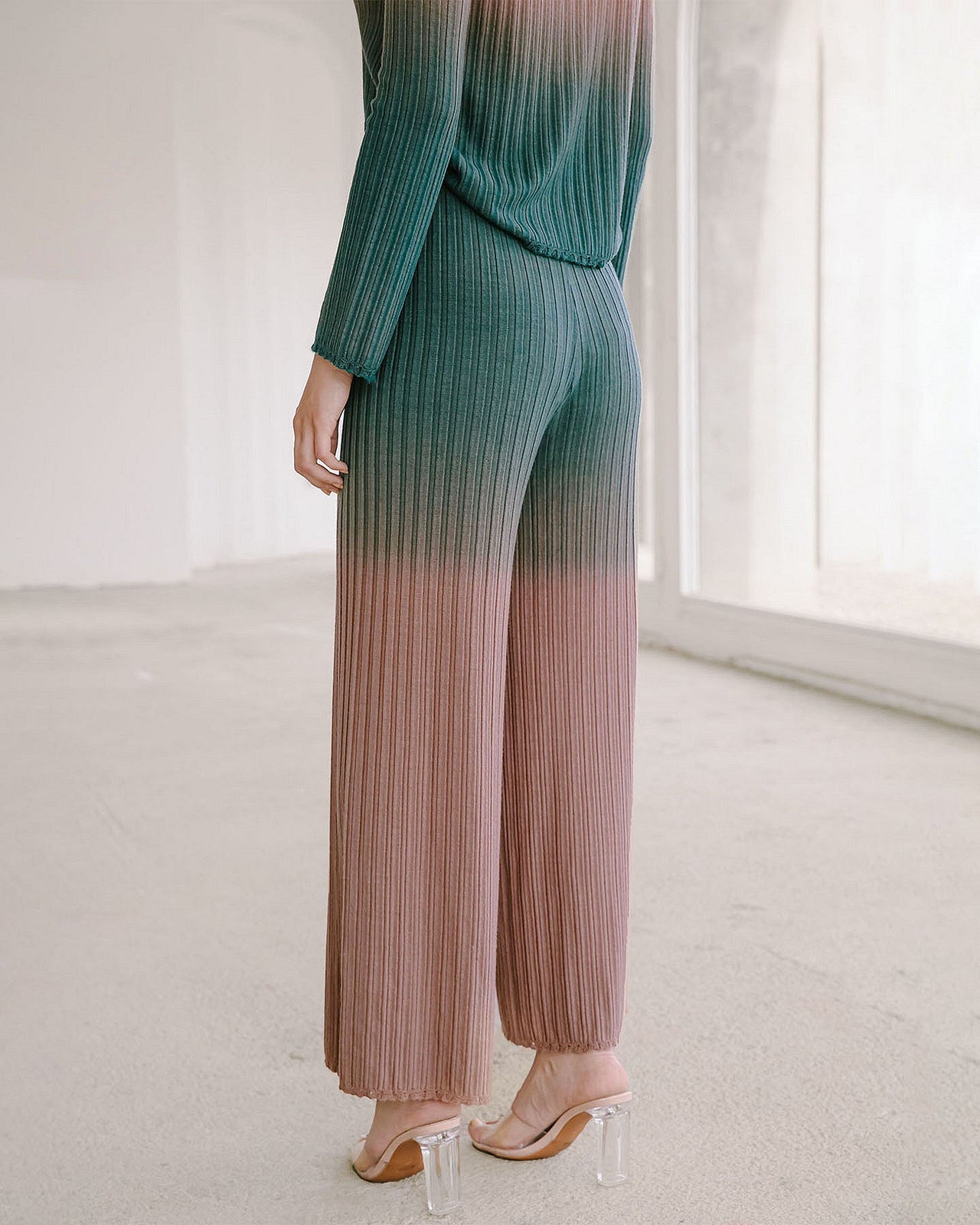 Pantalon Iris  Rose aquatique | Mes Demoiselles Paris - Image 5