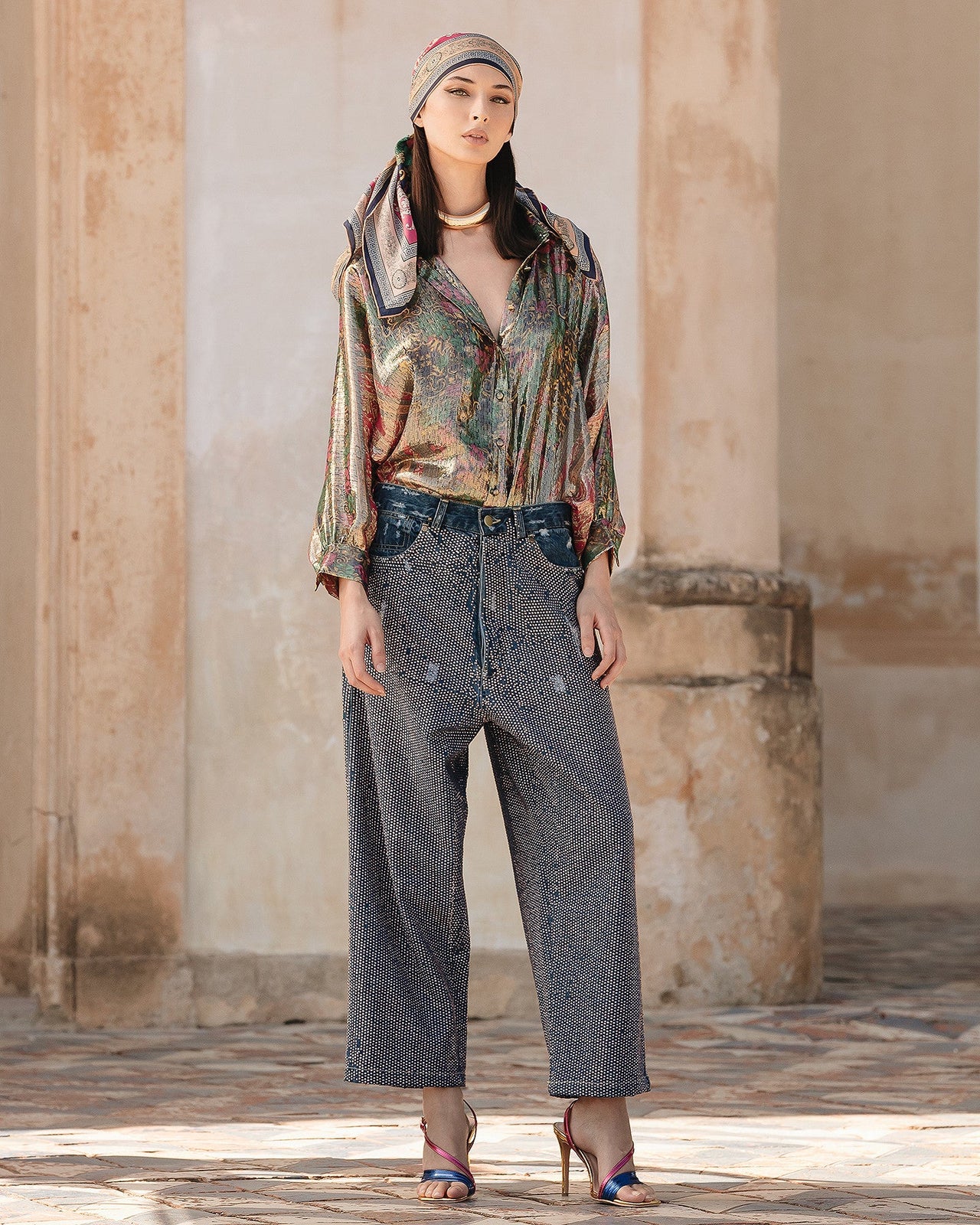 Pantalon Janis  Bleu | Mes Demoiselles Paris - Image 1