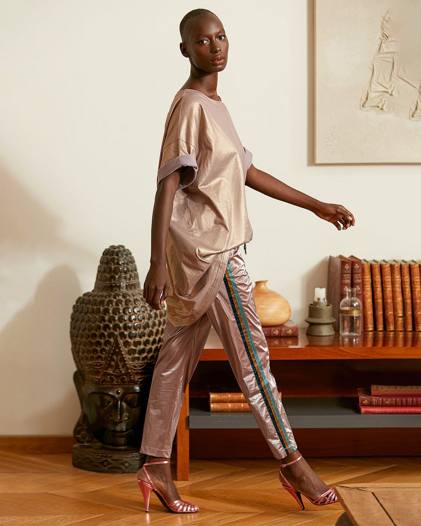 Pantalon Jeffery  Rose | Mes Demoiselles Paris