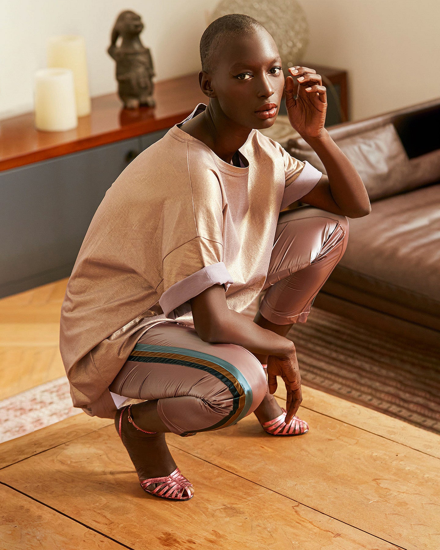 Pantalon Jeffery  Rose | Mes Demoiselles Paris