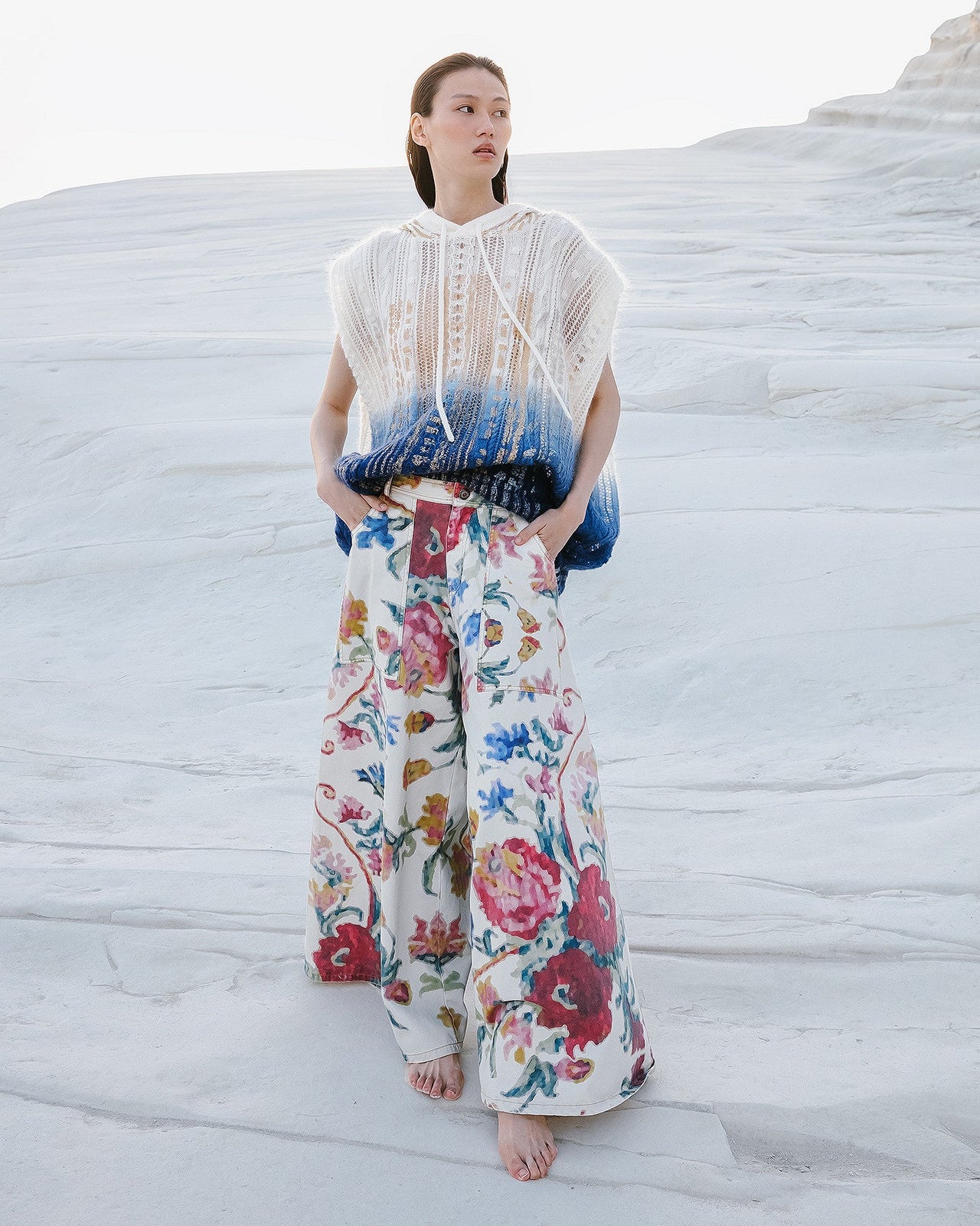 Pantalon Jopa  Imprimé fleuri | Mes Demoiselles Paris - Image 3