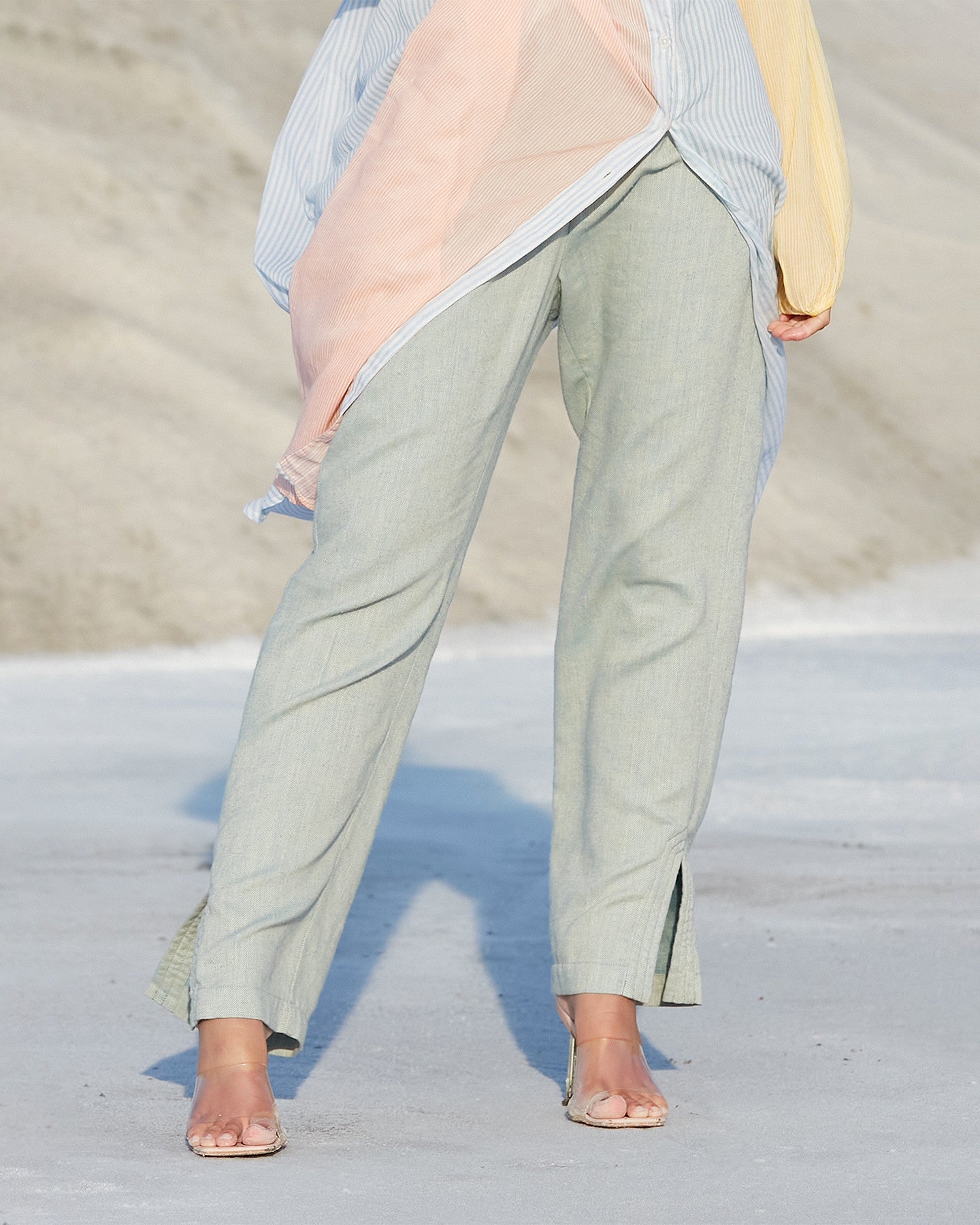 Pantalon Maud  Sable bleu | Mes Demoiselles Paris