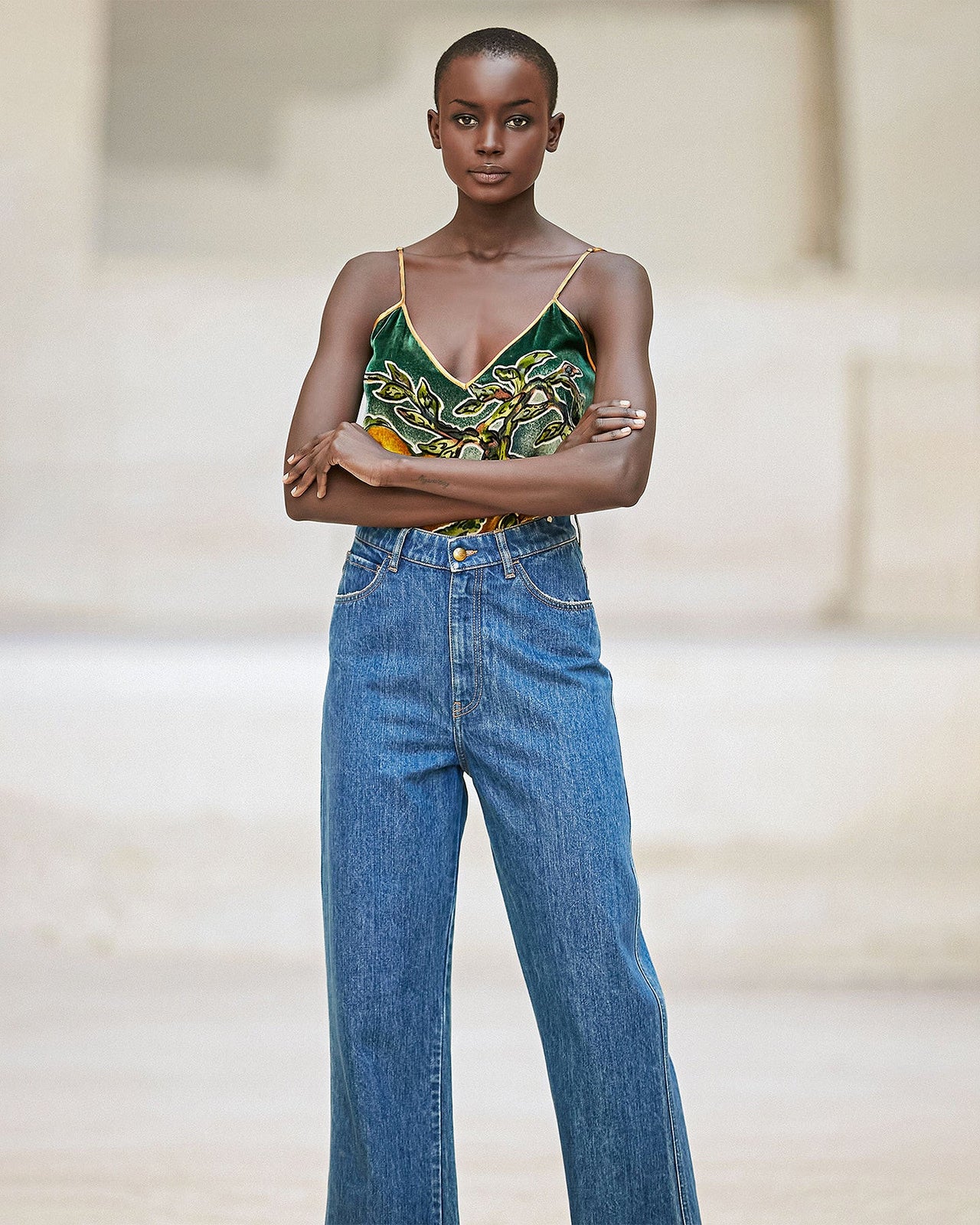 Pantalon Mes stylish  Indigo | Mes Demoiselles Paris - Image 4