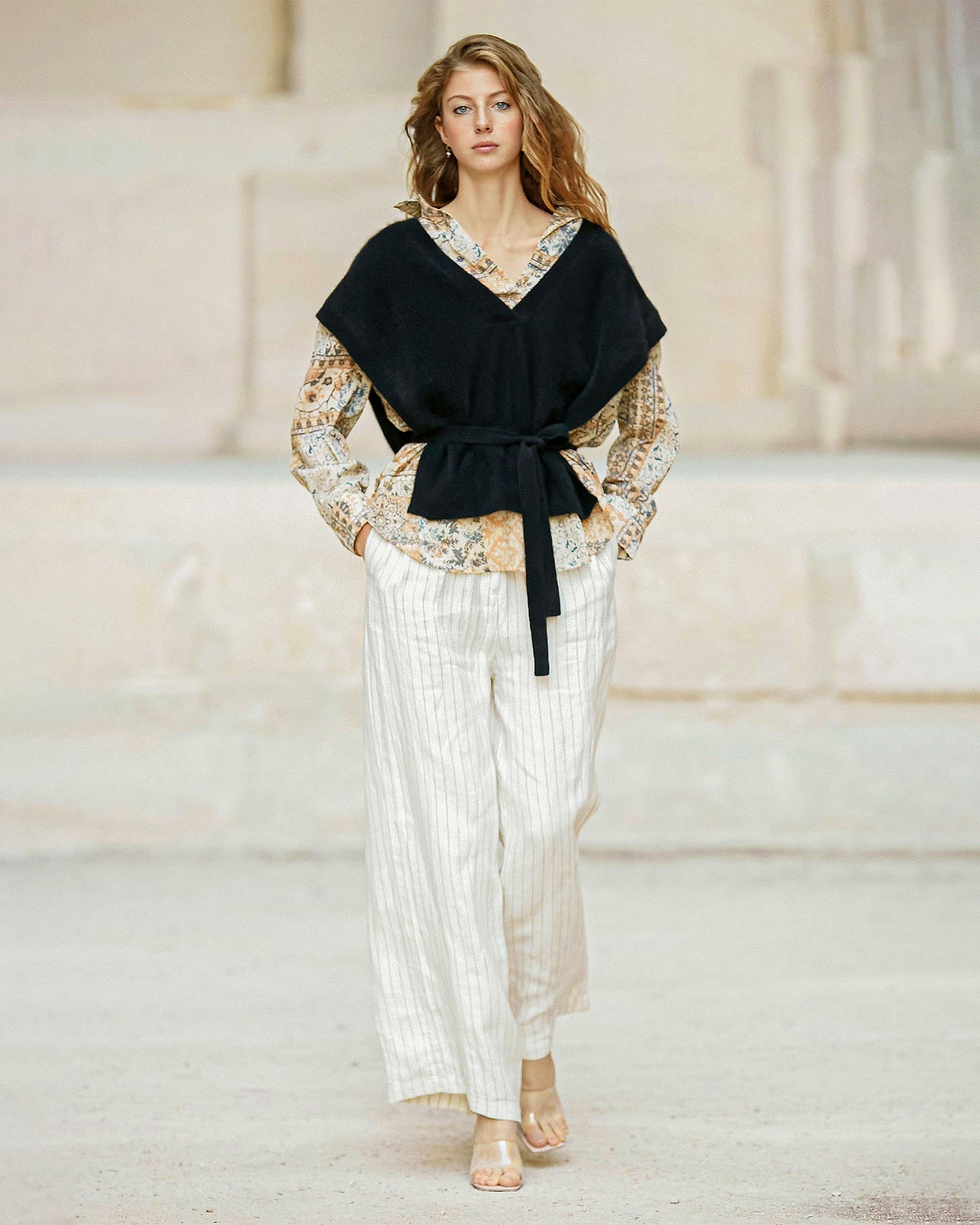 Pantalon Moricone  Ecru | Mes Demoiselles Paris