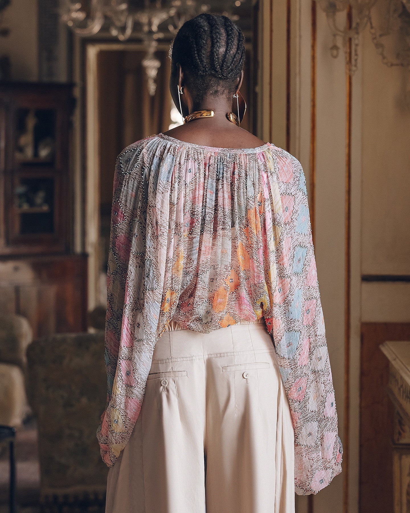 Pantalon Paline  Sable | Mes Demoiselles Paris