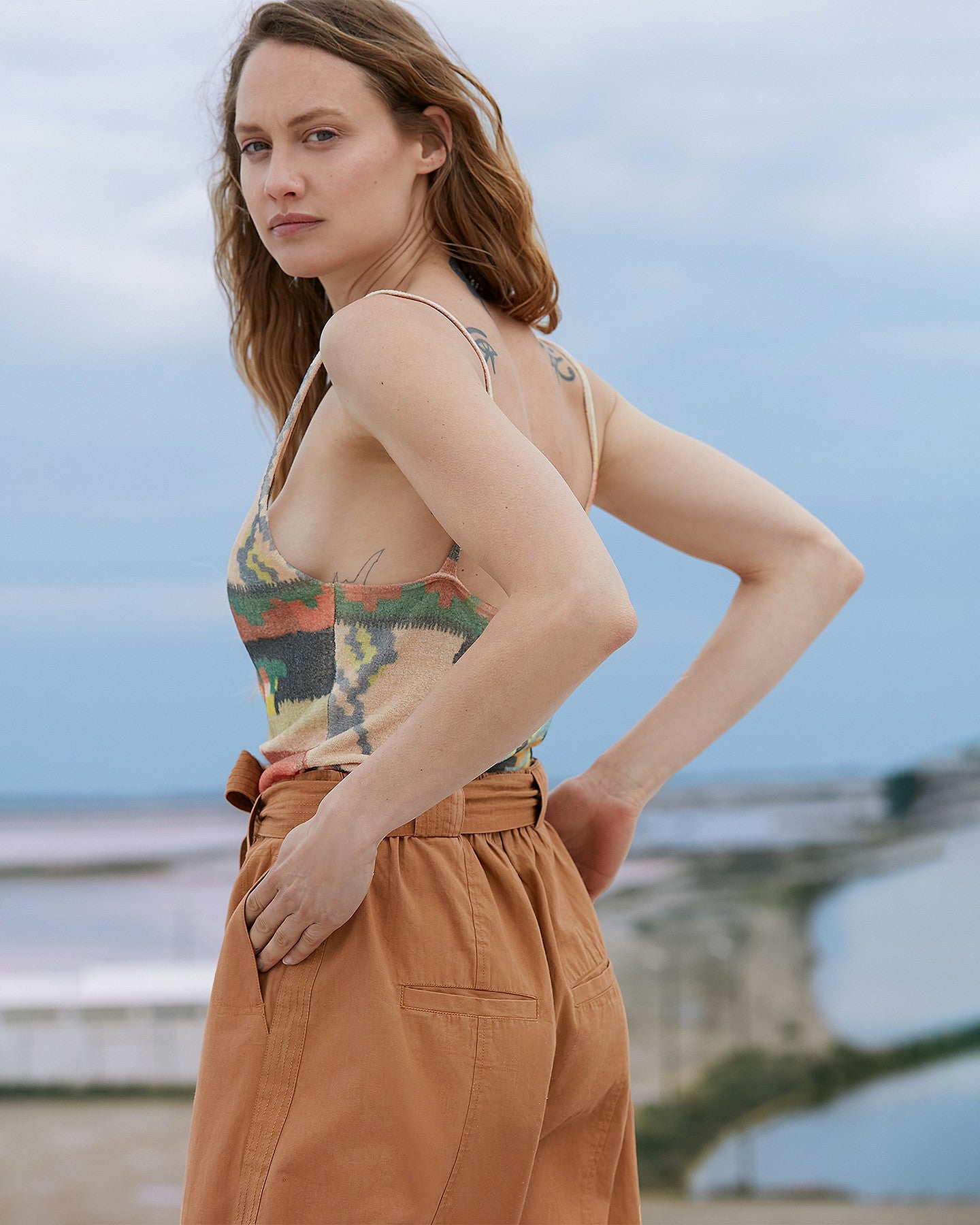 Pantalon Preston  Ocre | Mes Demoiselles Paris