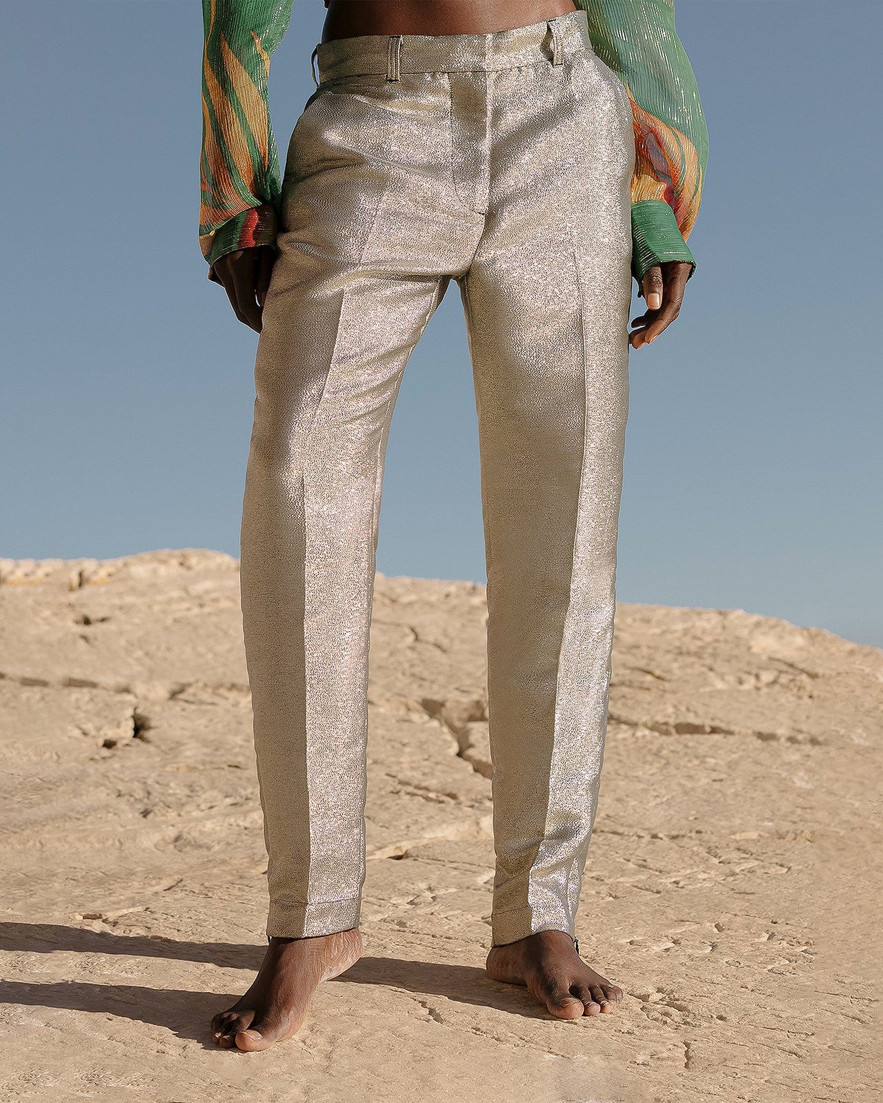 Pantalon Sanders  Argent | Mes Demoiselles Paris - Image 6