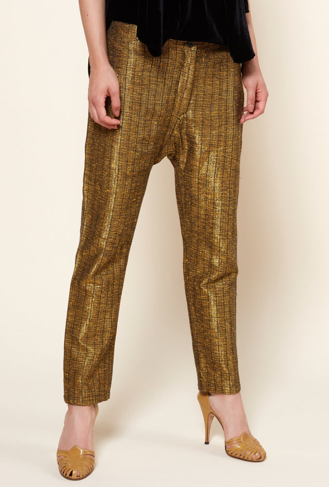 Pantalon Shalamar  Or | Mes Demoiselles Paris - Image 2