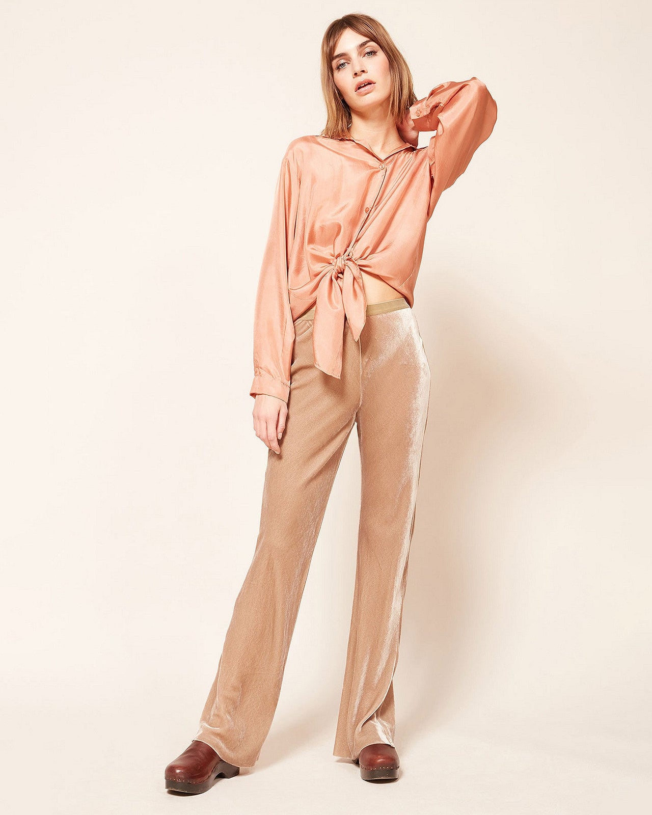 Pantalon Slither  Gris | Mes Demoiselles Paris - Image 1