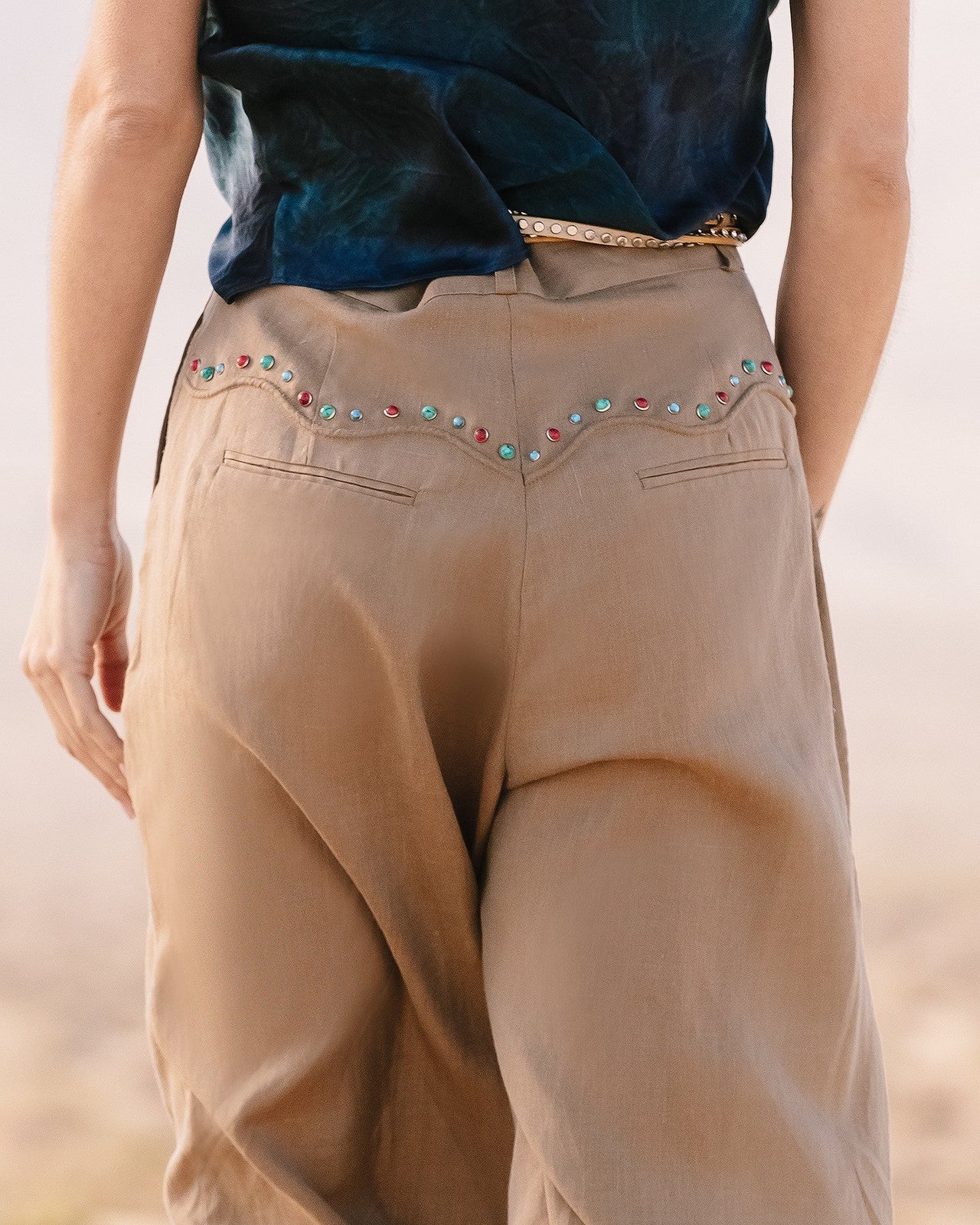 Pantalon Taustin  Bronze | Mes Demoiselles Paris - Image 7