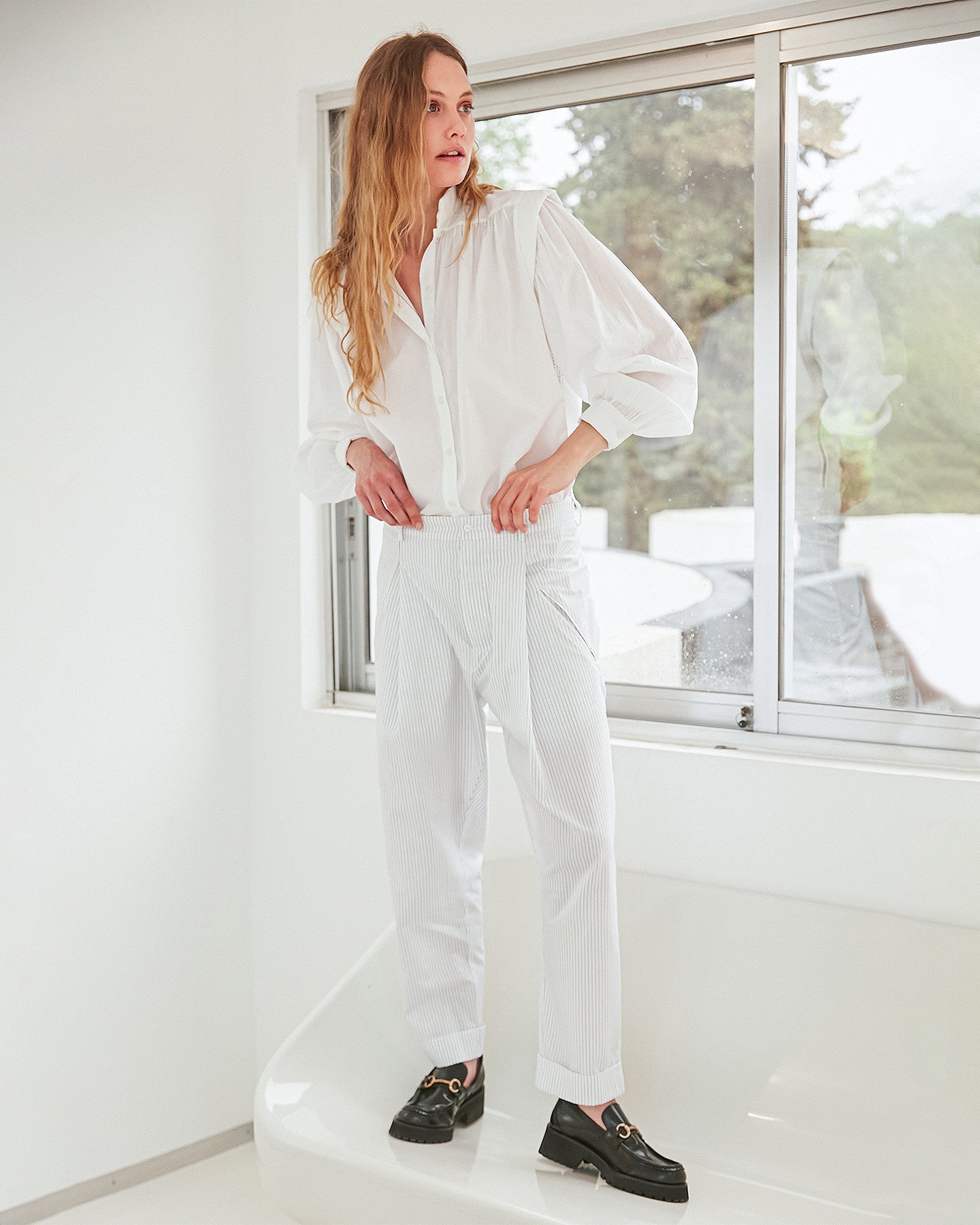Pantalon Toumanie  Blanc | Mes Demoiselles Paris