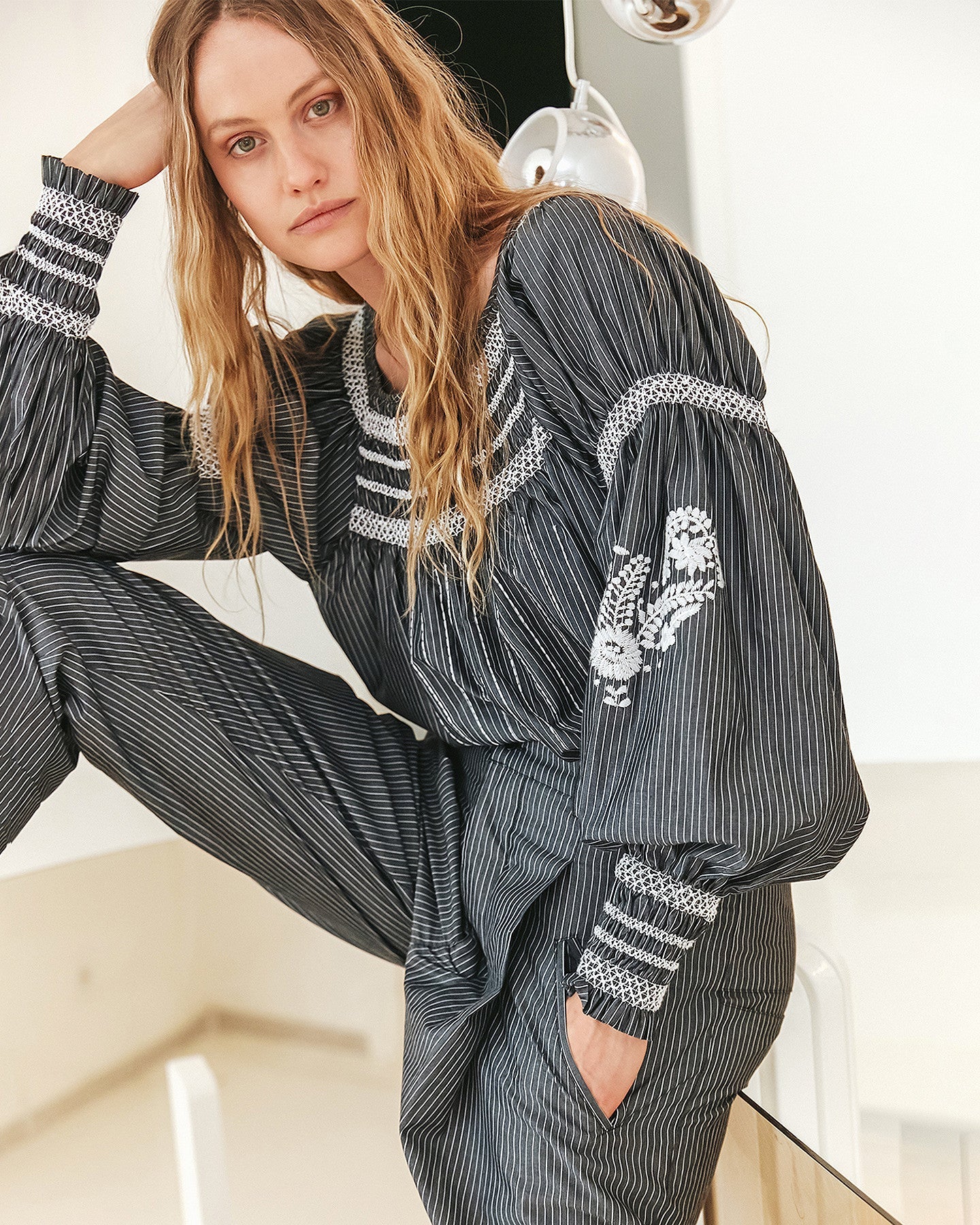 Pantalon Toumanie  Noir | Mes Demoiselles Paris