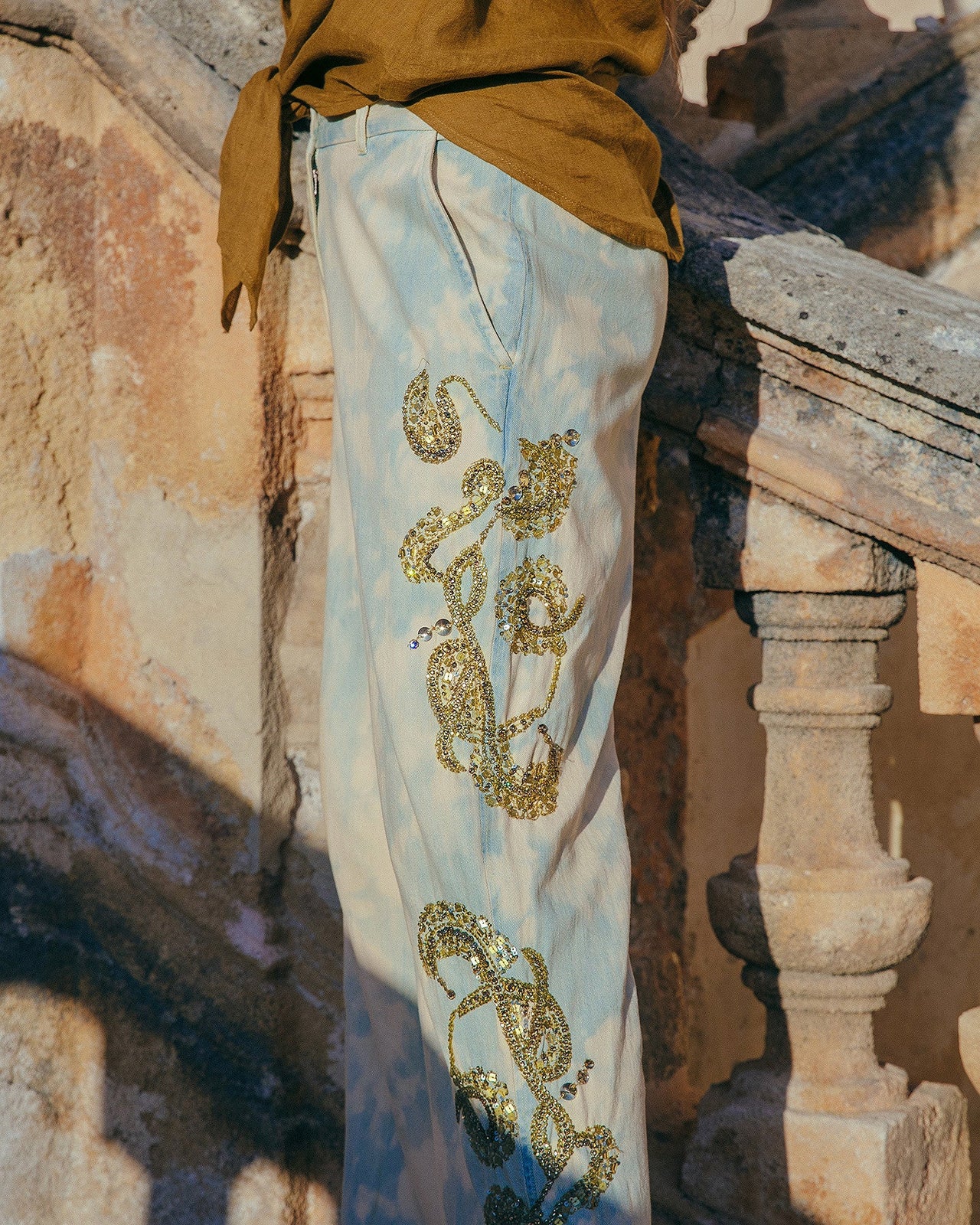 Pantalon Ukil  Bleu | Mes Demoiselles Paris - Image 5