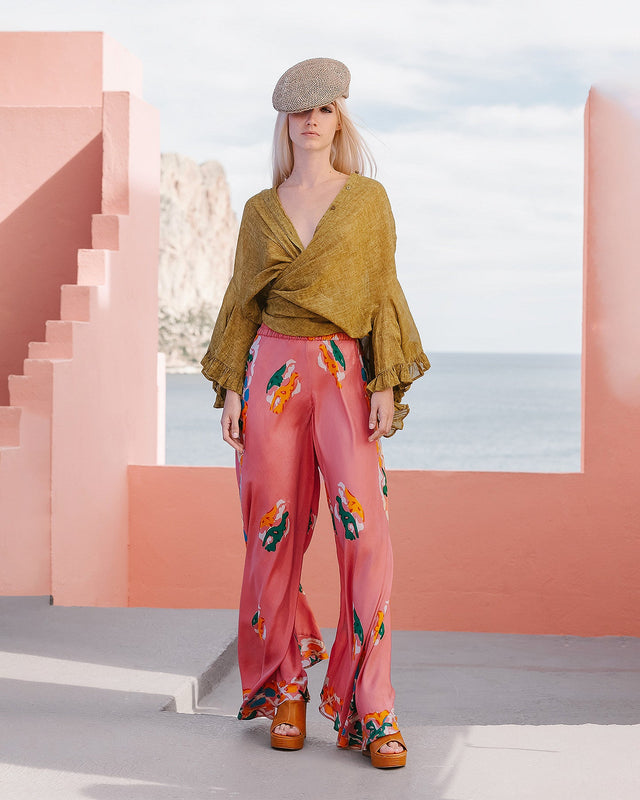 Pantalon Wants  imprimé fleuri | Mes Demoiselles Paris - Image 1