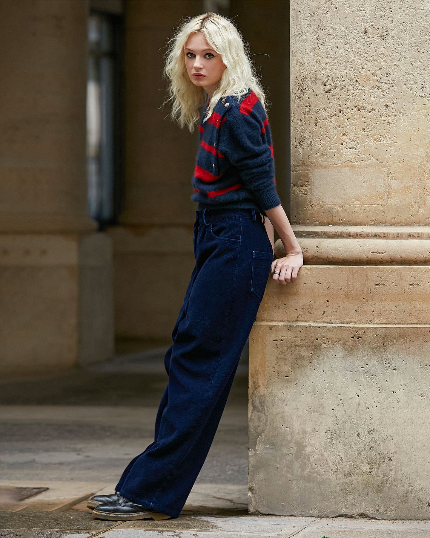 Pantalon Wolfgang  Bleu marine | Mes Demoiselles Paris