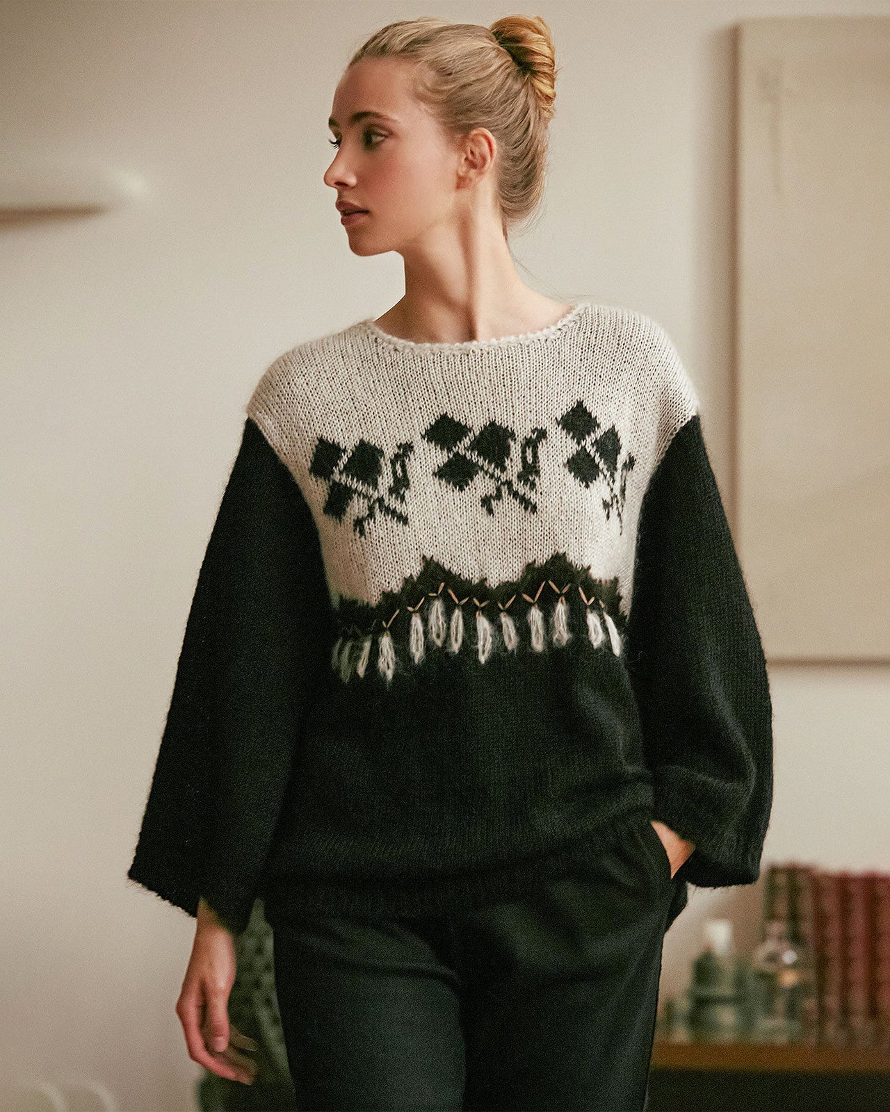 Pull Dirk  Noir | Mes Demoiselles Paris - Image 6