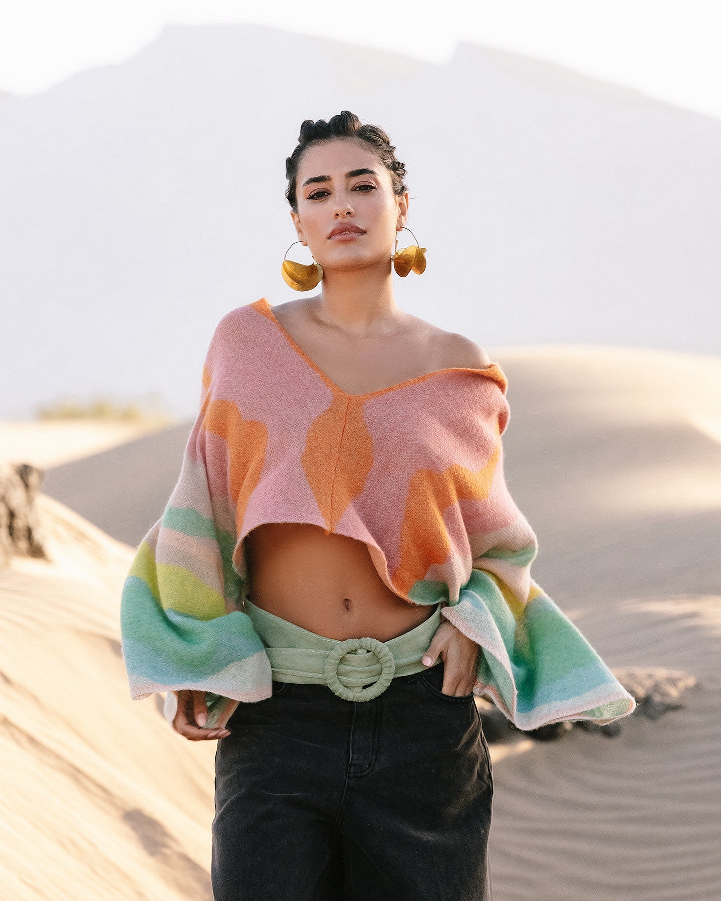 Pull Hitomi  Orange | Mes Demoiselles Paris