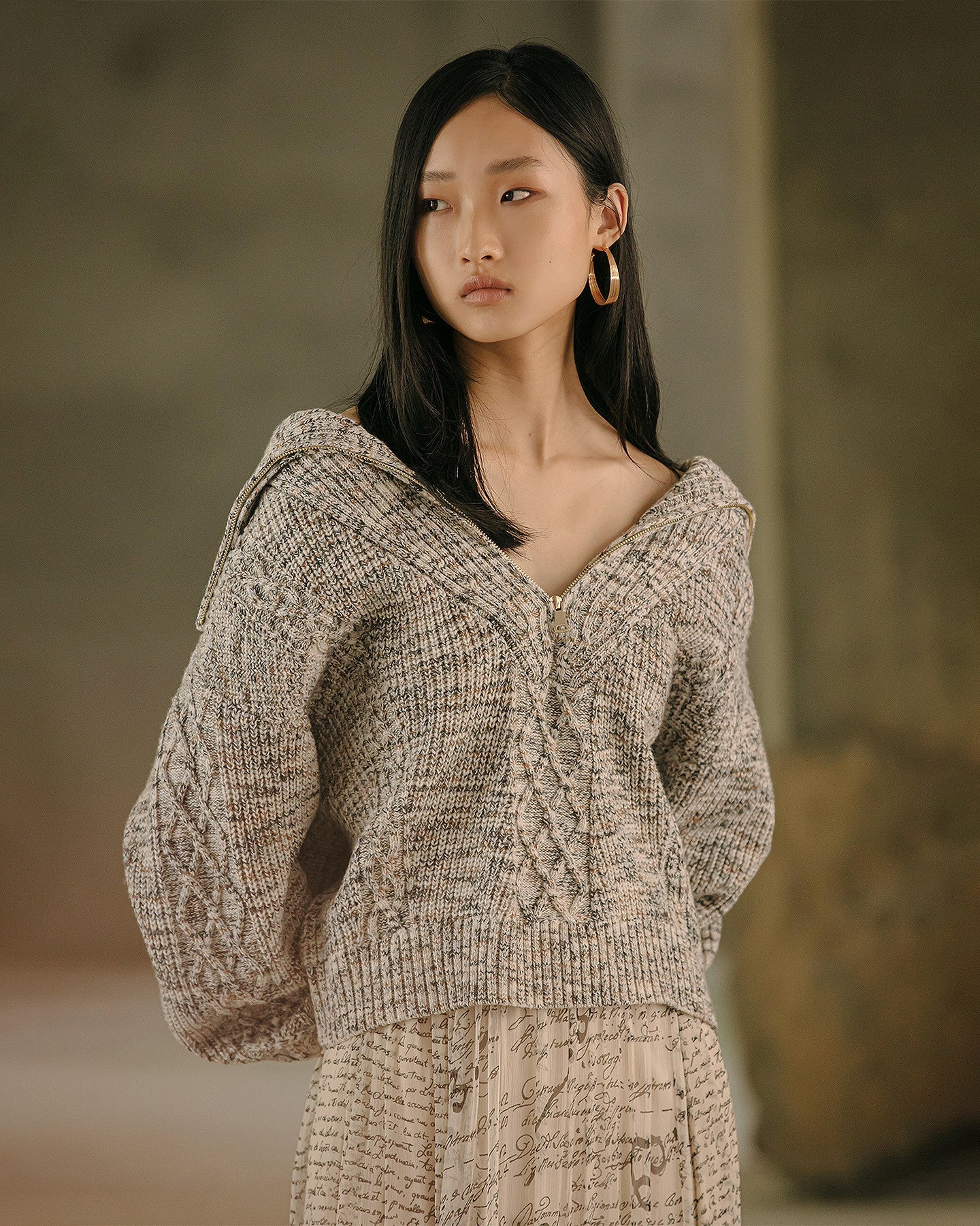 Pull Jerry  Beige | Mes Demoiselles Paris