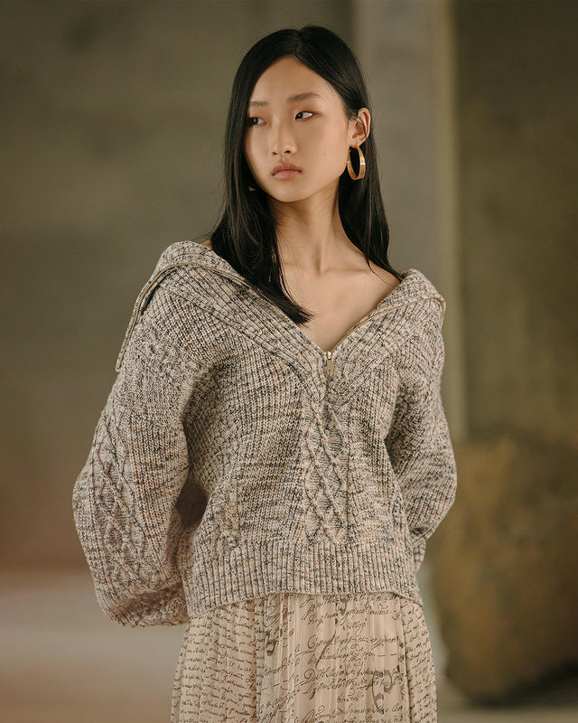 Pull Jerry  Beige | Mes Demoiselles Paris - Image 1