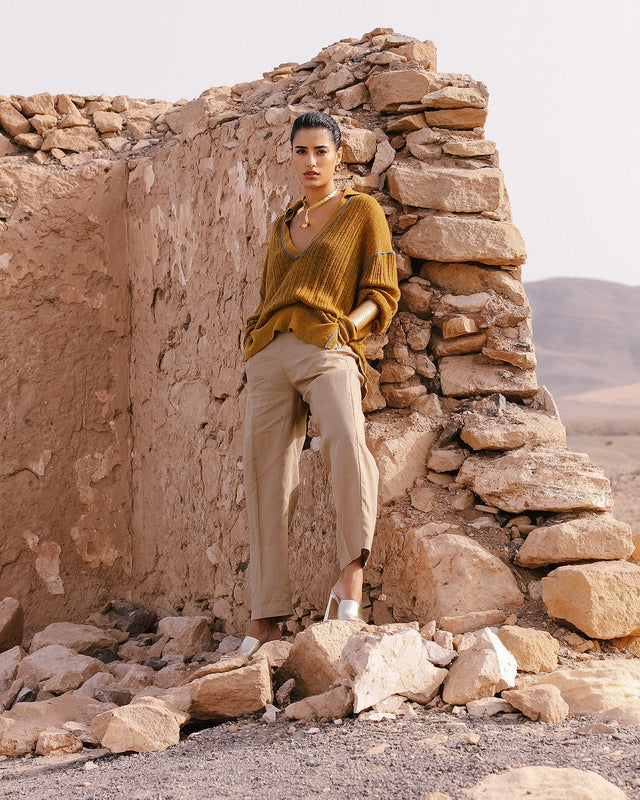 Pull Takuya  Jaune | Mes Demoiselles Paris - Image 3