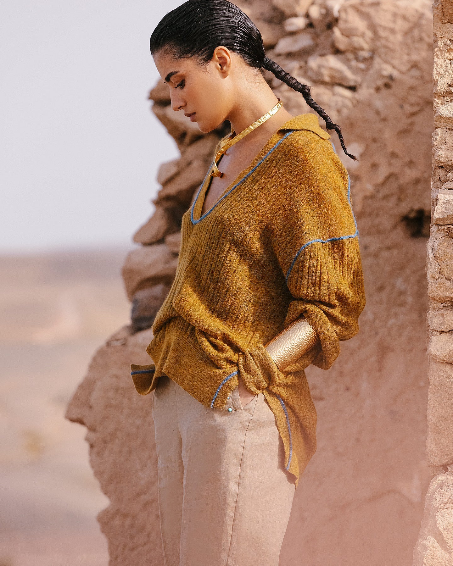 Pull Takuya  Jaune | Mes Demoiselles Paris