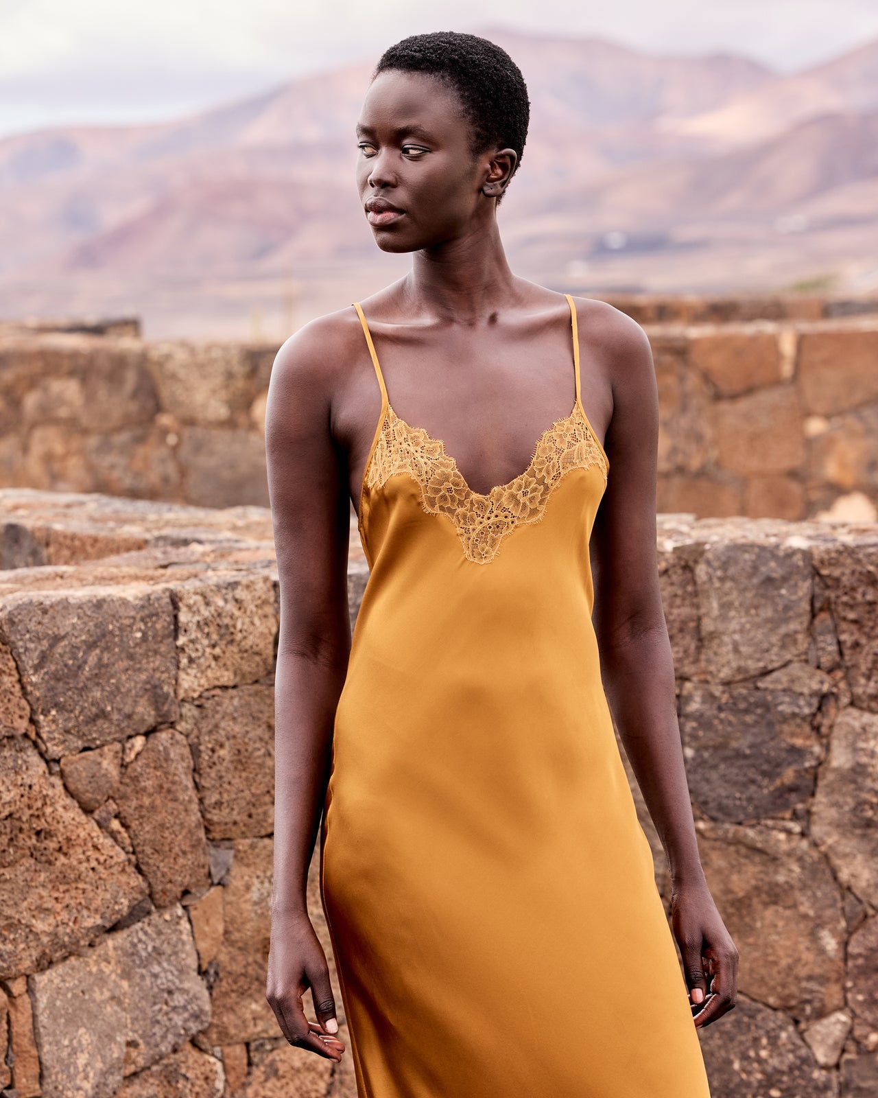 Robe Bruma - Ocre - Image 4