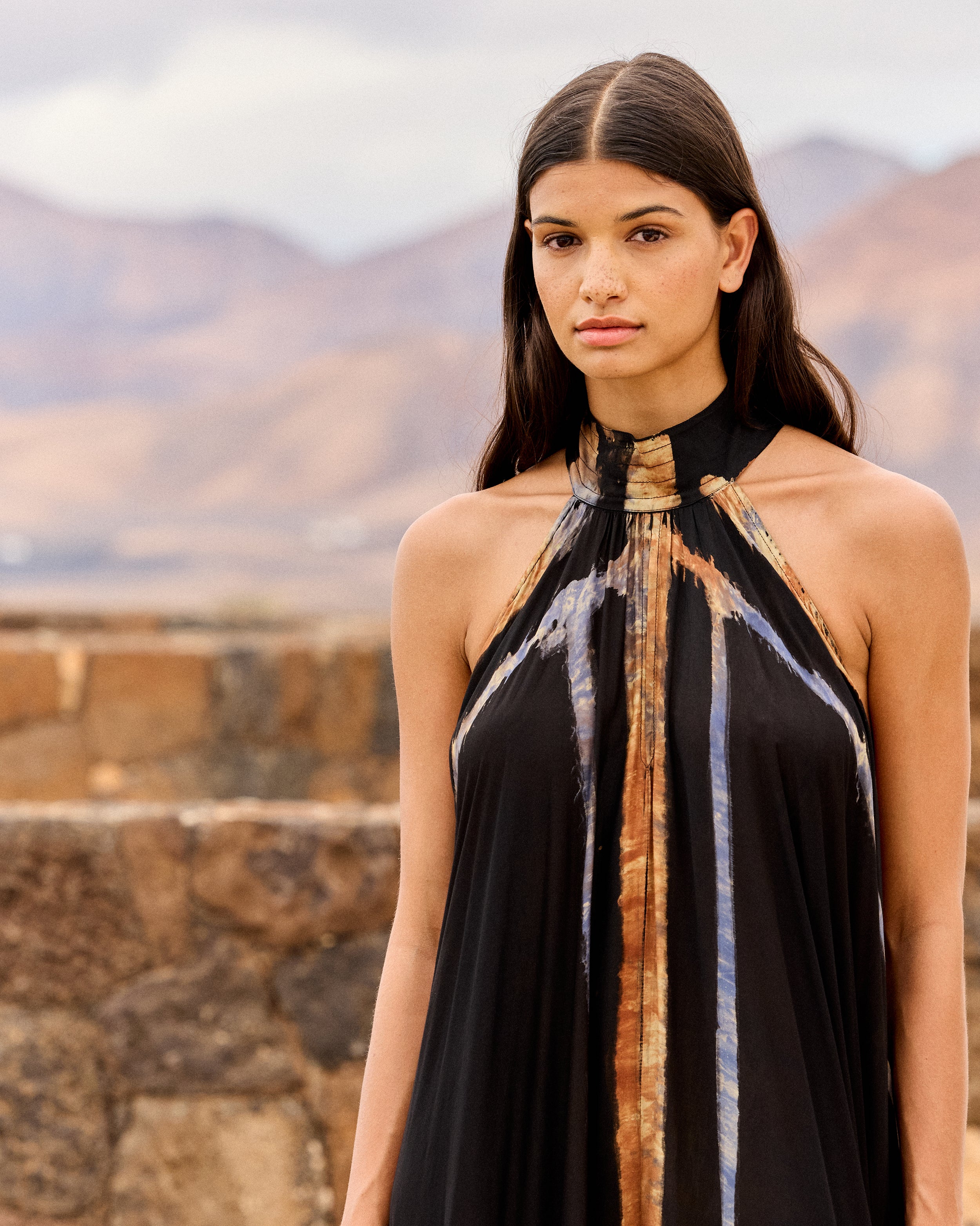 Lala Ocre Dress | Mes Demoiselles – Mes Demoiselles Paris