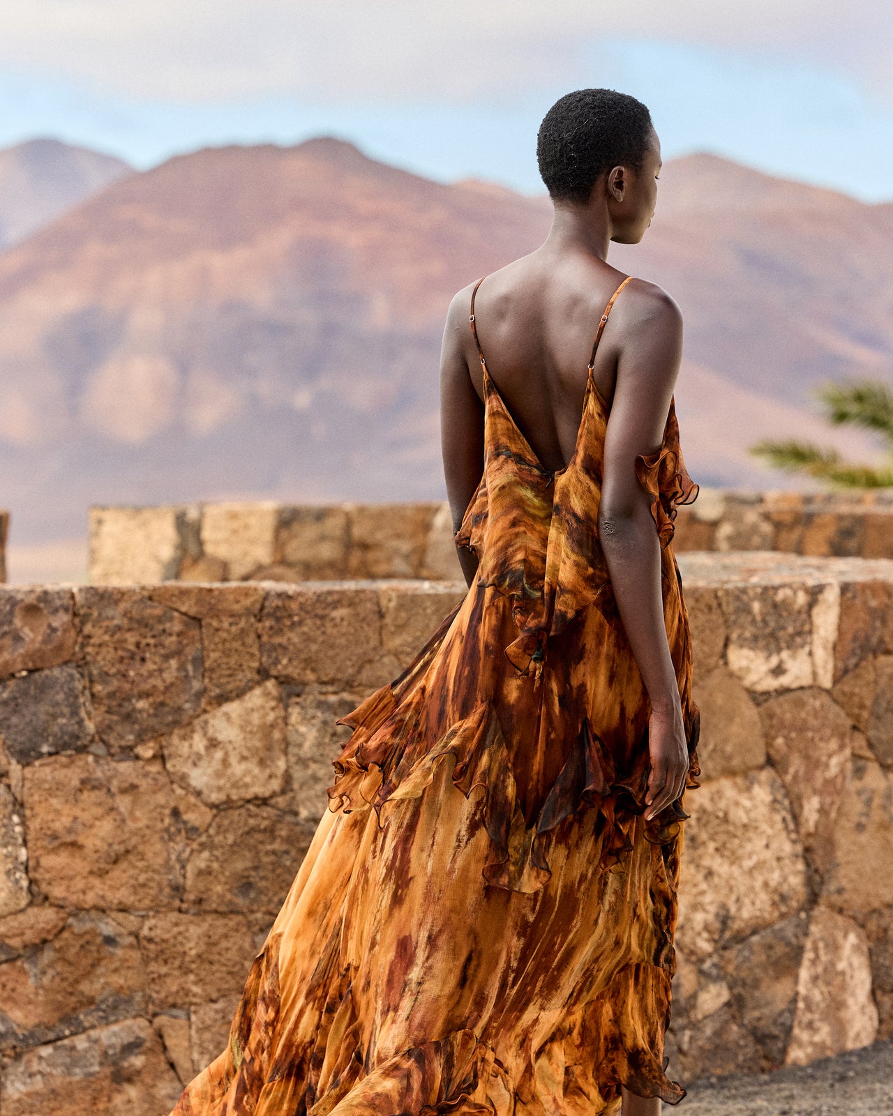 Lany Dress -  Red - Image 3