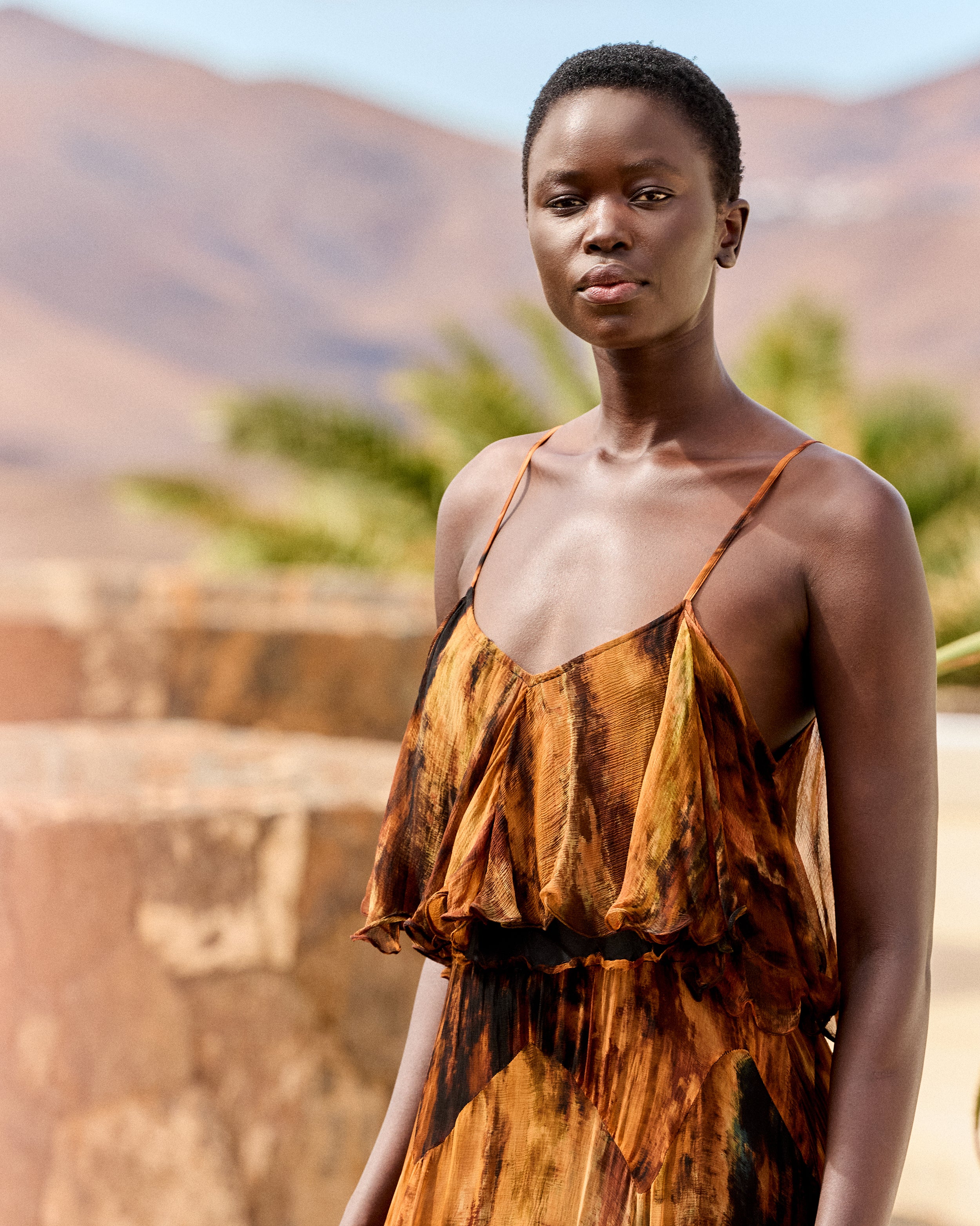 Lany Brown Dress | Mes Demoiselles – Mes Demoiselles Paris