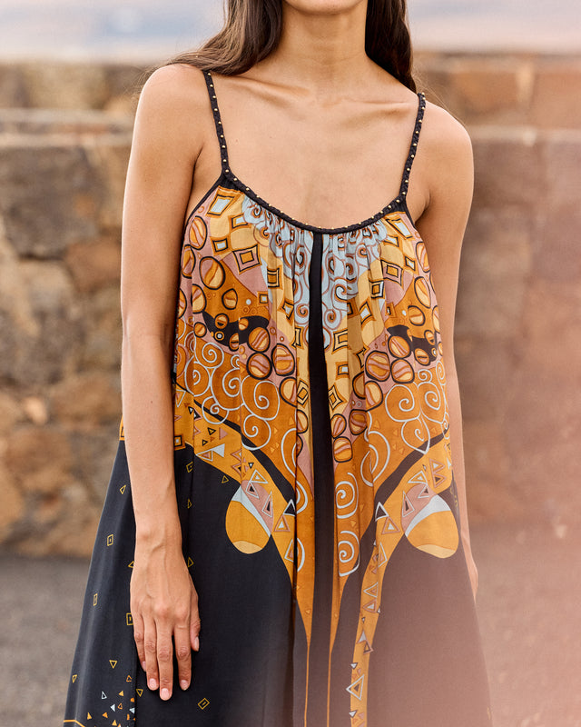 Mony Dress -  Ocre - Image 2