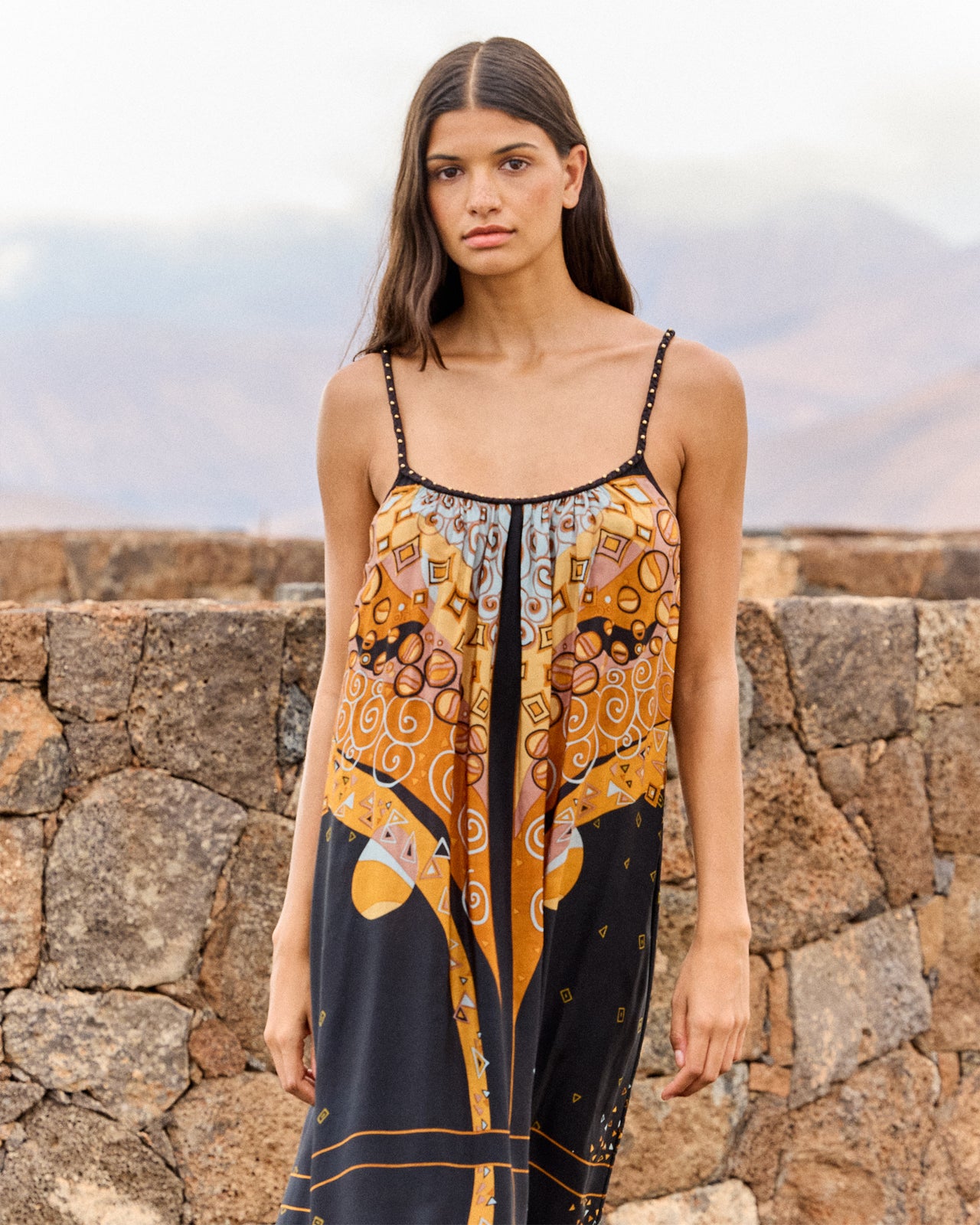 Robe Mony - Ocre - Image 4