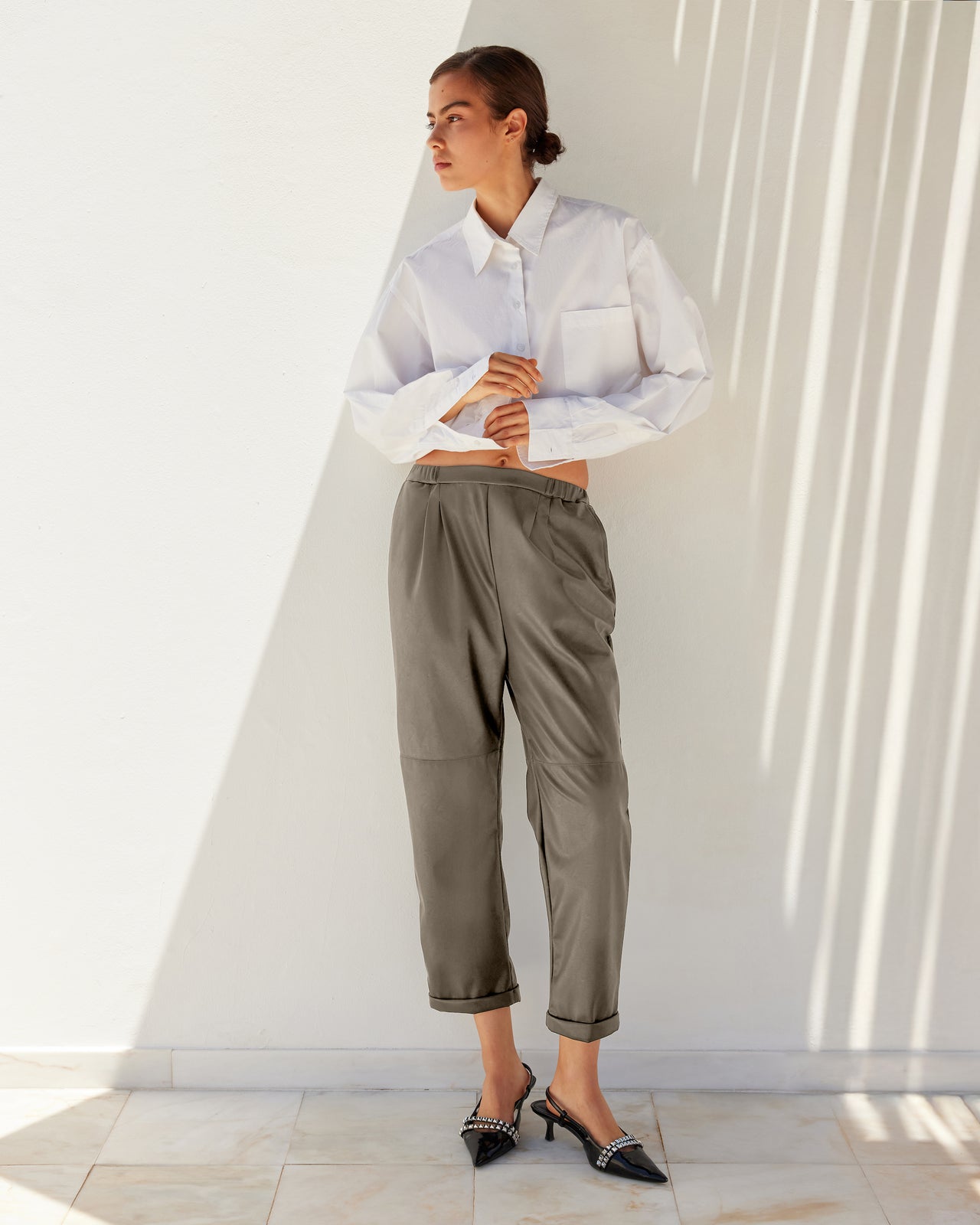 Roxy Pants - Brown - Image 3