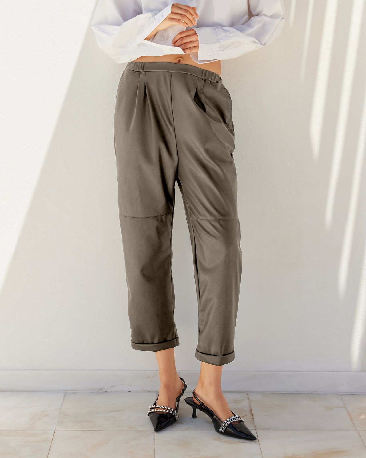 Roxy Pants - Brown - Image 4