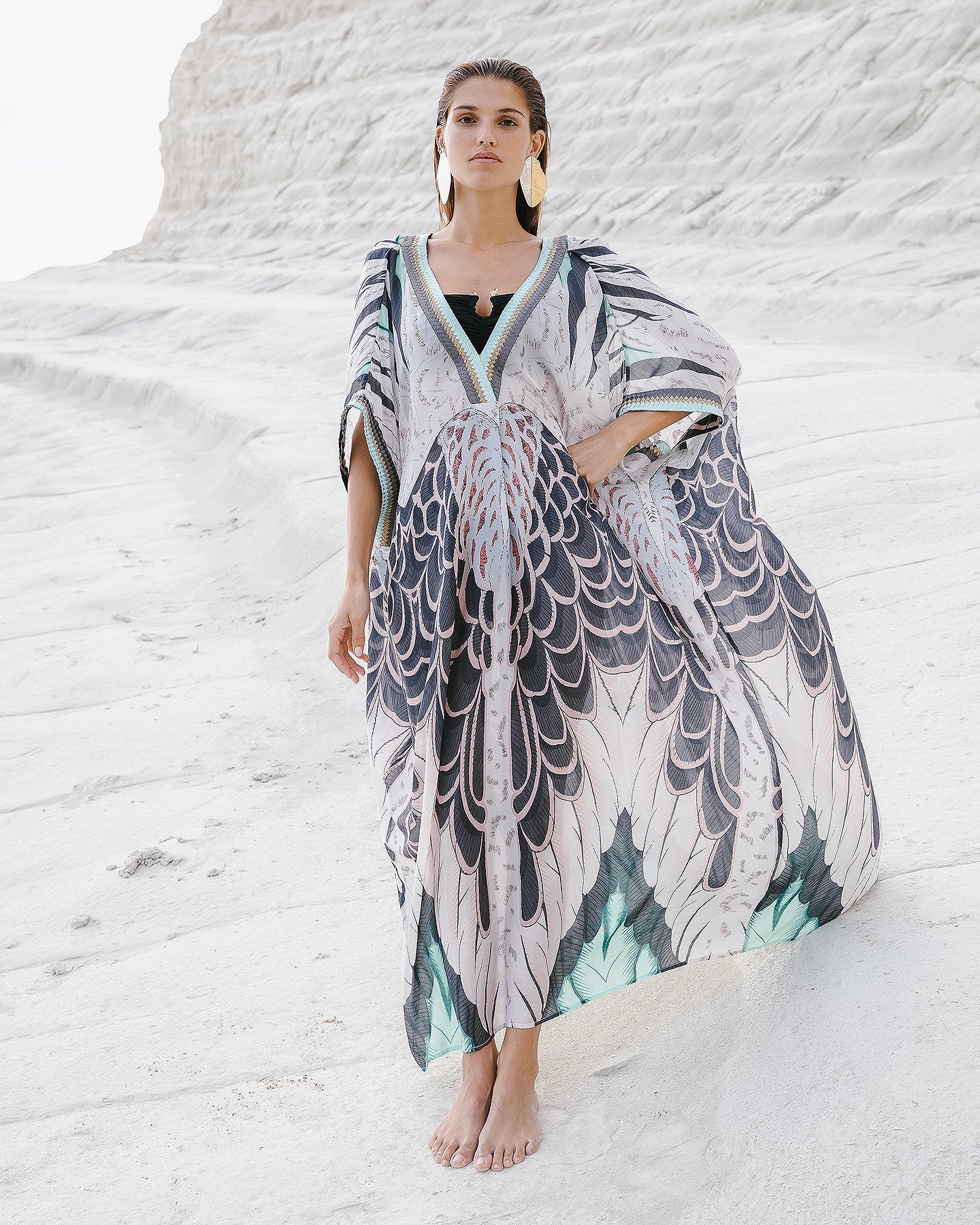 Robe Balla  Turquoise | Mes Demoiselles Paris