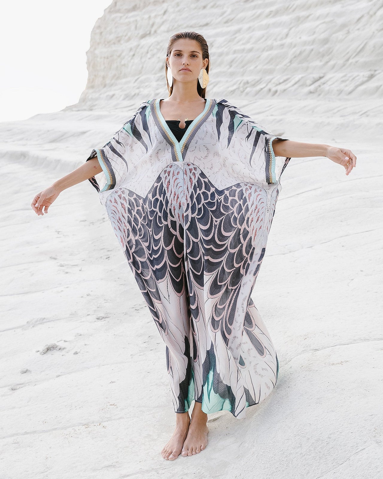 Robe Balla  Turquoise | Mes Demoiselles Paris - Image 4