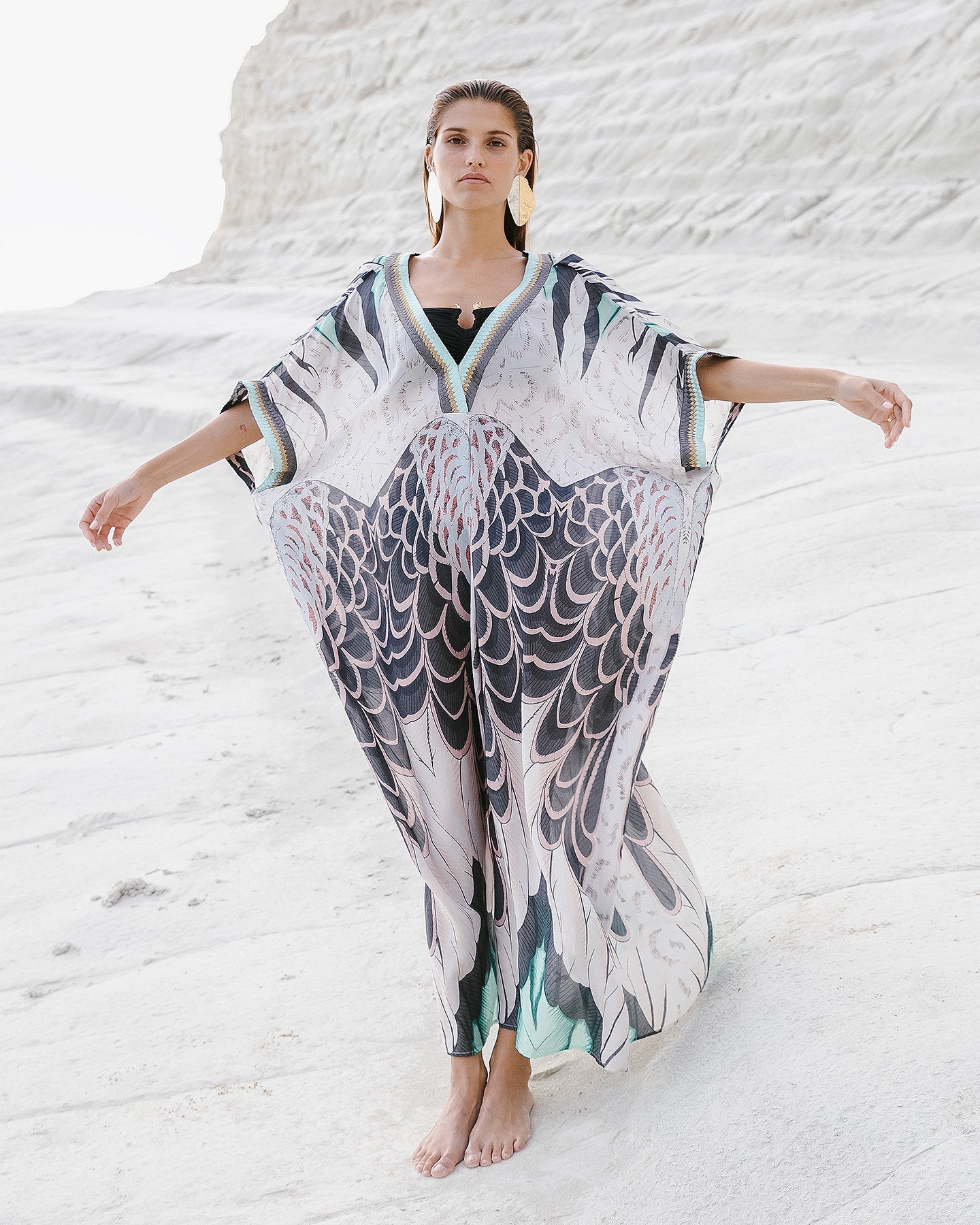 Robe Balla  Turquoise | Mes Demoiselles Paris