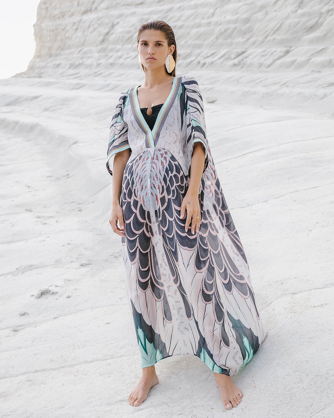 Robe Balla  Turquoise | Mes Demoiselles Paris - Image 5